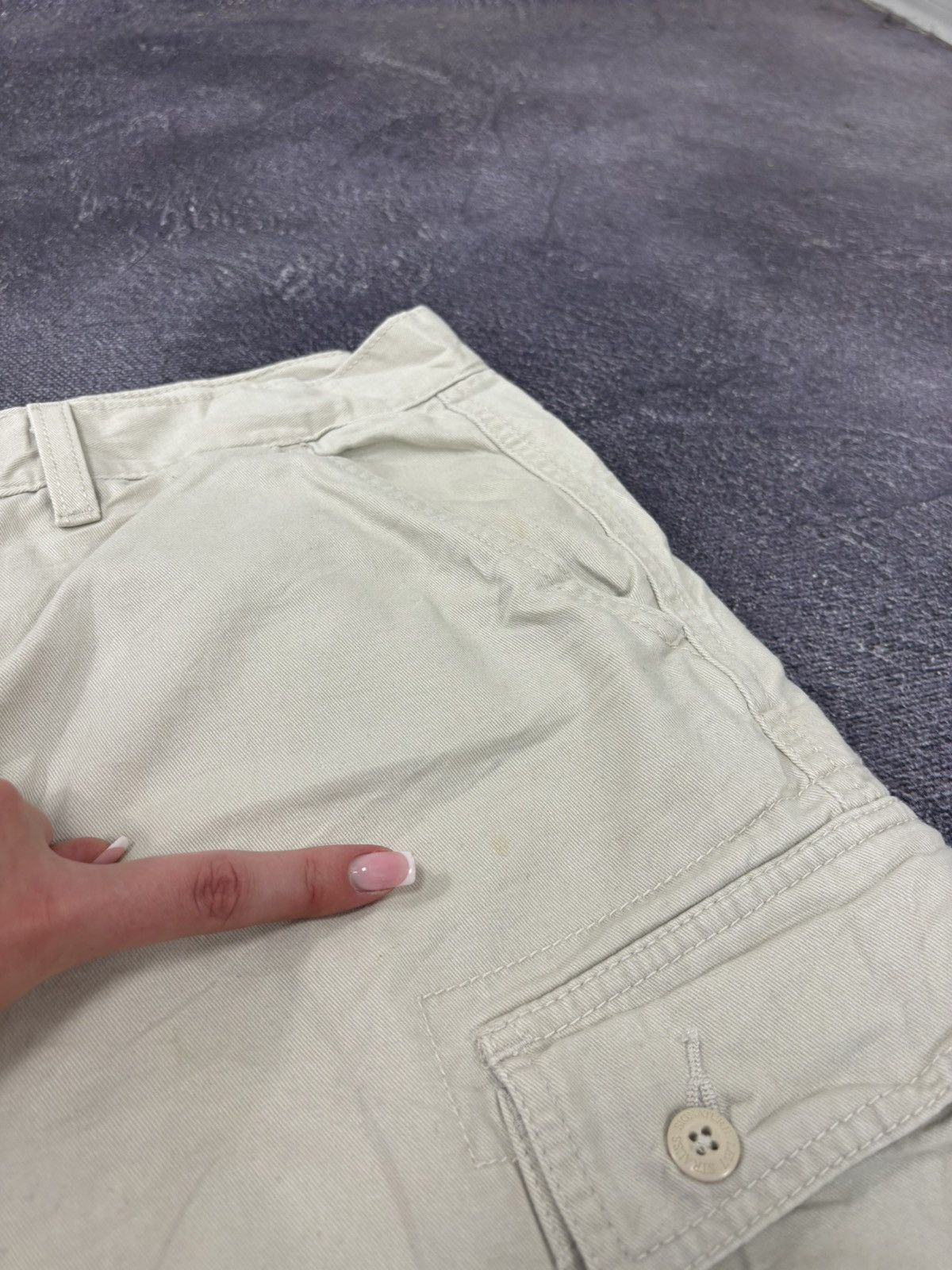 Levi's Vintage Levi’s Signature Y2K Beige Utility Hype Cargo Shorts Size US 34 / EU 50 - 8 Thumbnail