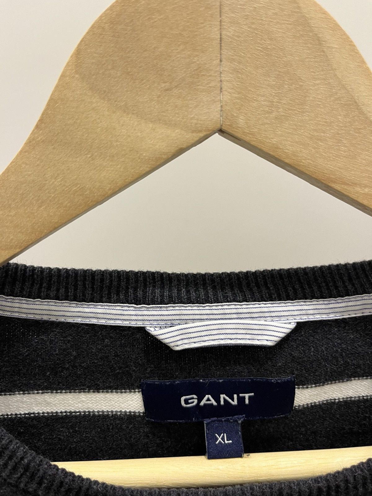 Gant Vintage Faded Gant Usa Sweater Y2K Avantgarde Size US XL / EU 56 / 4 - 4 Thumbnail