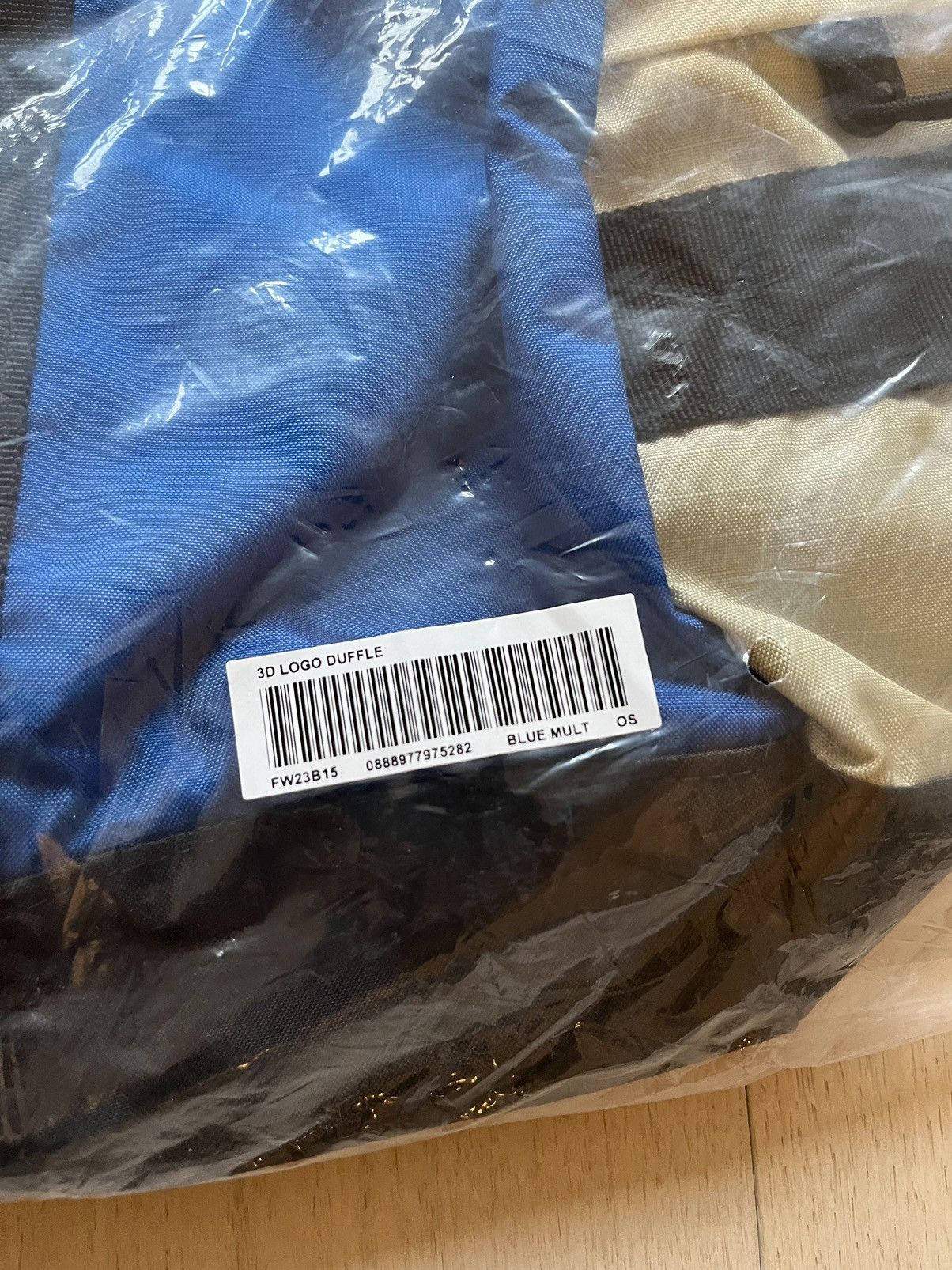 Supreme Supreme FW23 Duffle Bag Blue - BRAND NEW Size ONE SIZE - 2 Thumbnail