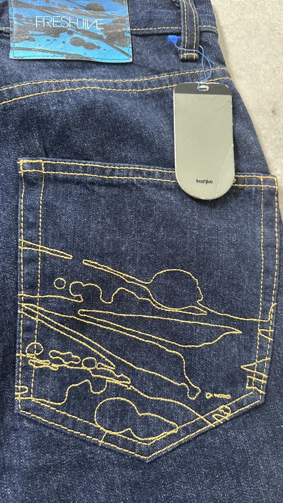 Freshjive VINTAGE NOS FRESHJIVE DENIM PANT Size US 33 - 15 Thumbnail