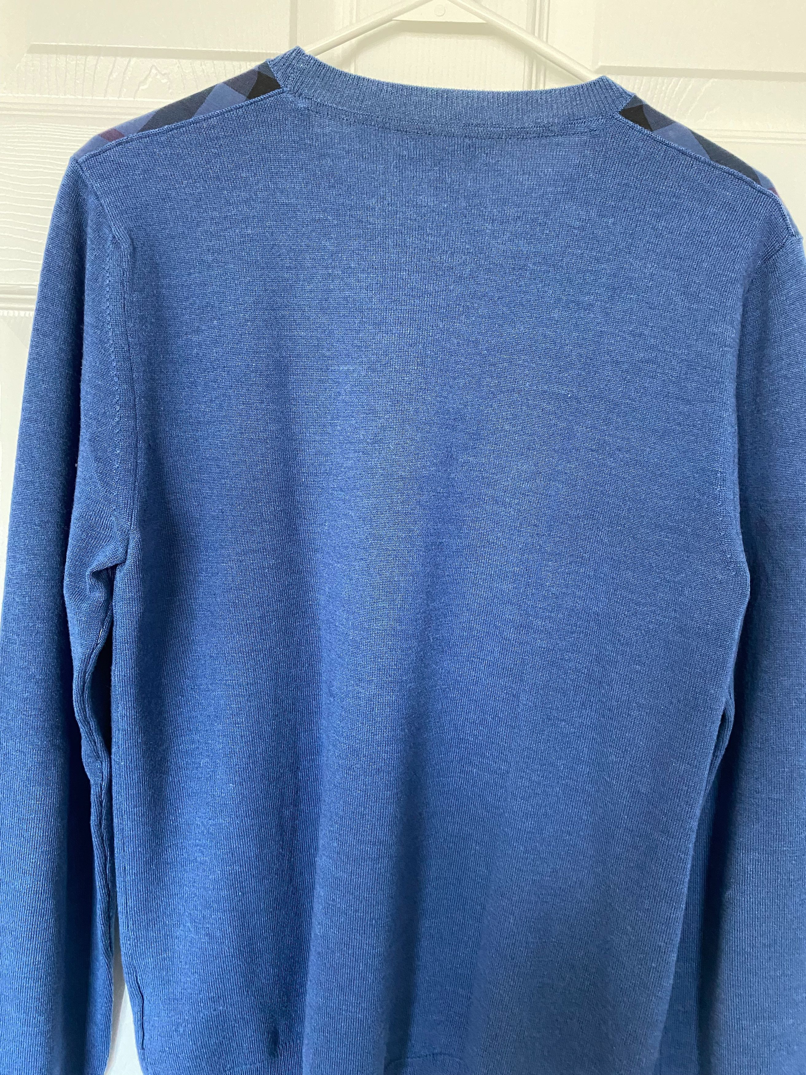 Burberry Burberry Fine Merino Wool Crewneck Sweater - Men’s Medium Size US M / EU 48-50 / 2 - 4 Thumbnail