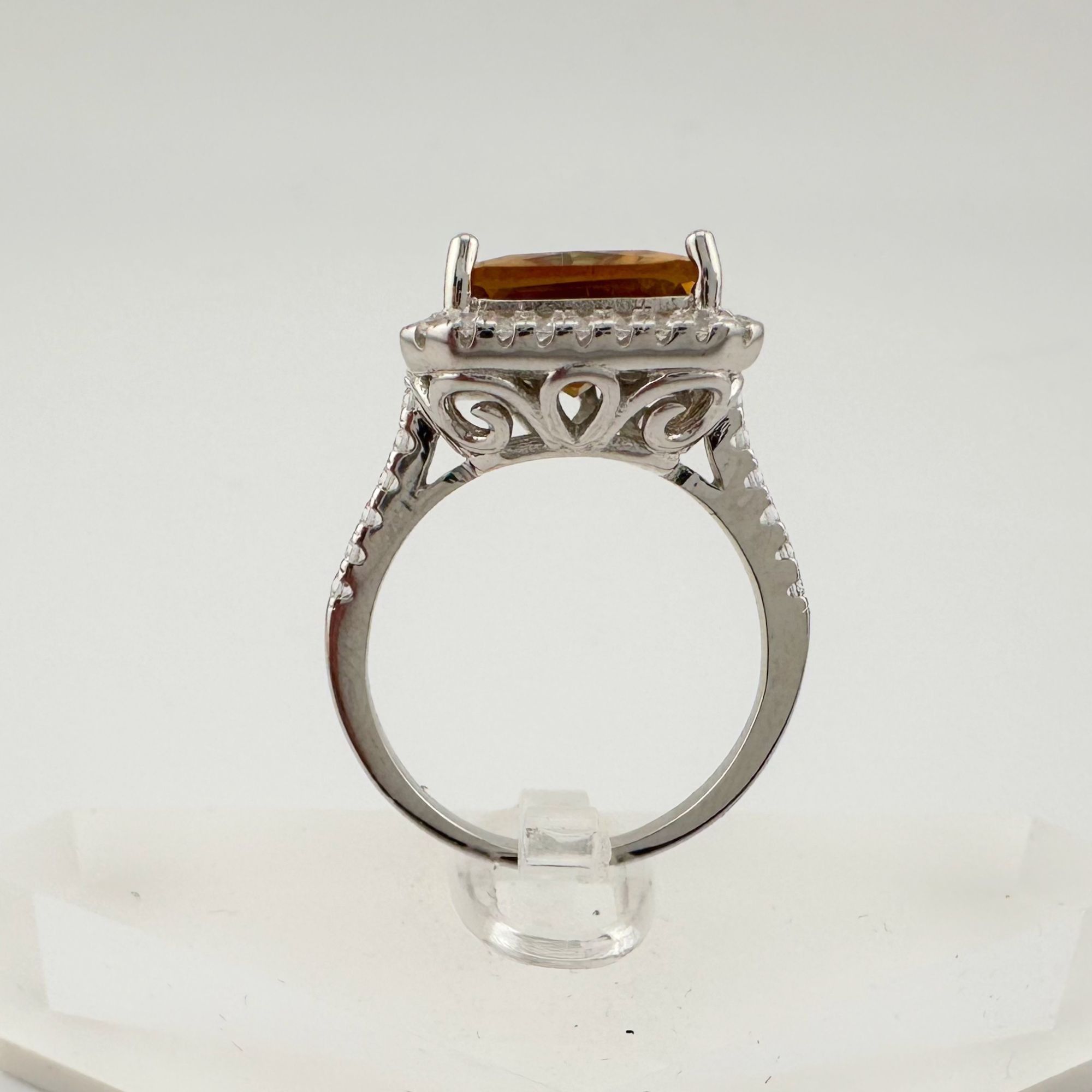 Other Elegant Emerald Cut Lab Created Sultanite Ring - Beautiful D Size ONE SIZE - 7 Thumbnail