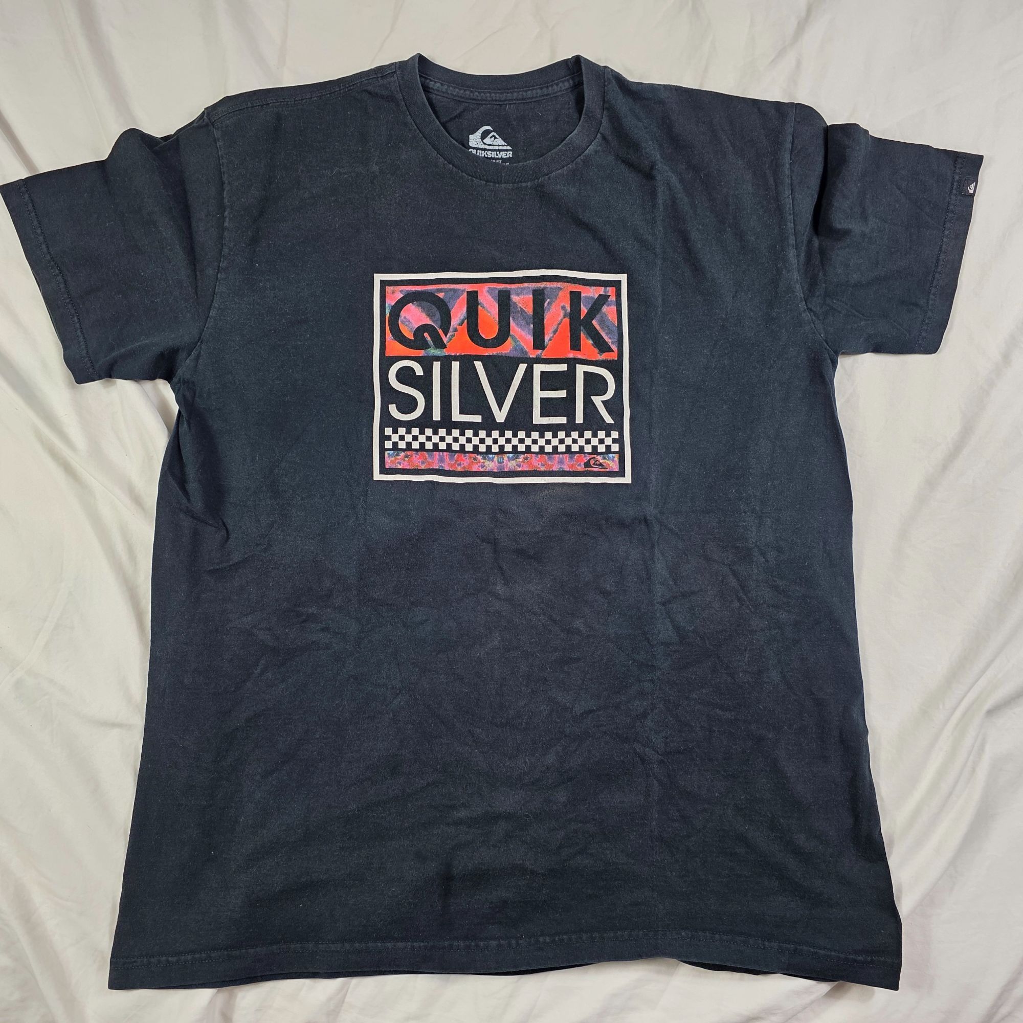 Quiksilver Quiksilver Mens Size XL Black Regular Fit Short Sleeve Shirt Size US XL / EU 56 / 4 - 1 Thumbnail
