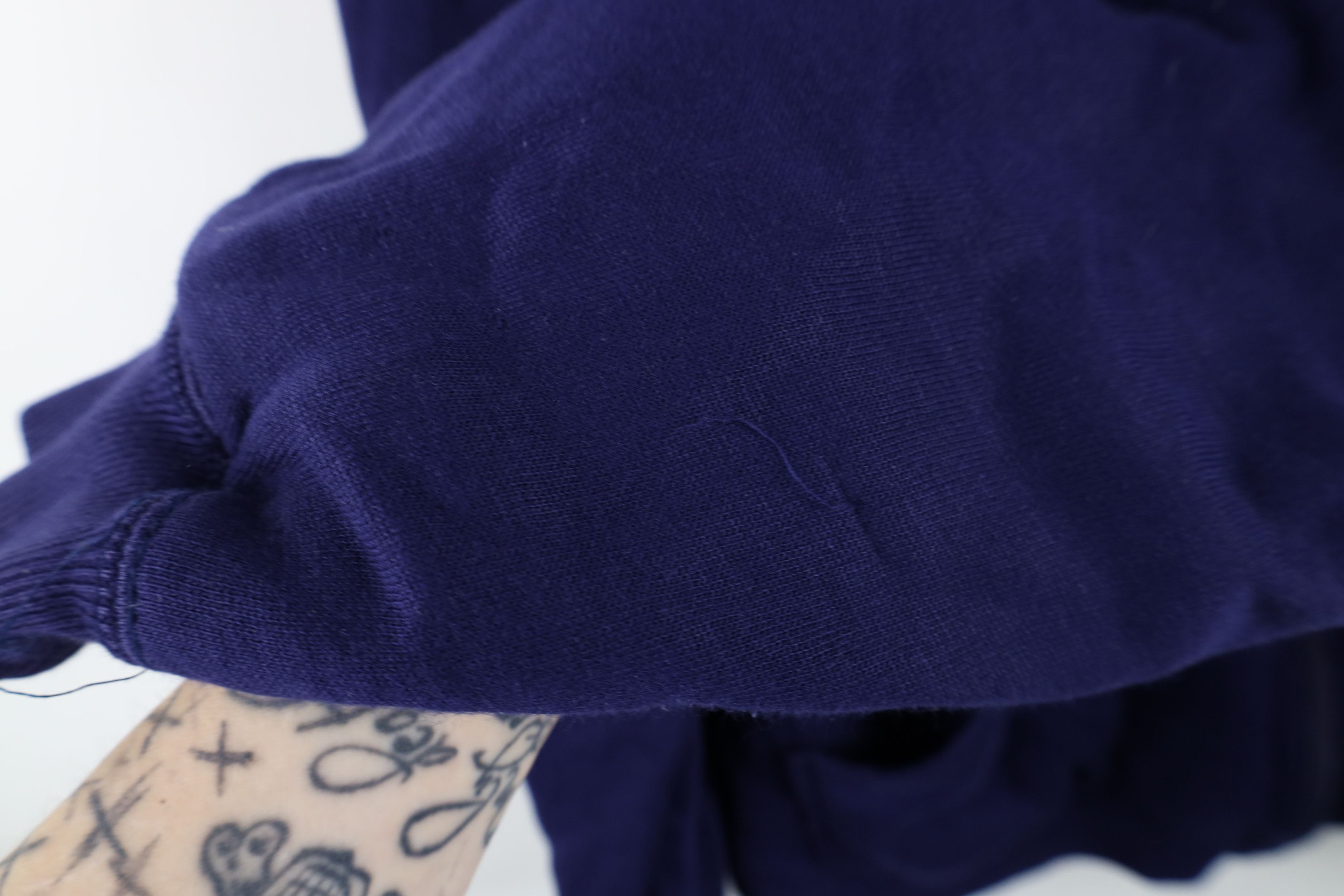 Vintage Vintage 70s 80s Streetwear Thermal Waffle Knit Lined Hoodie Size US L / EU 52-54 / 3 - 9 Thumbnail