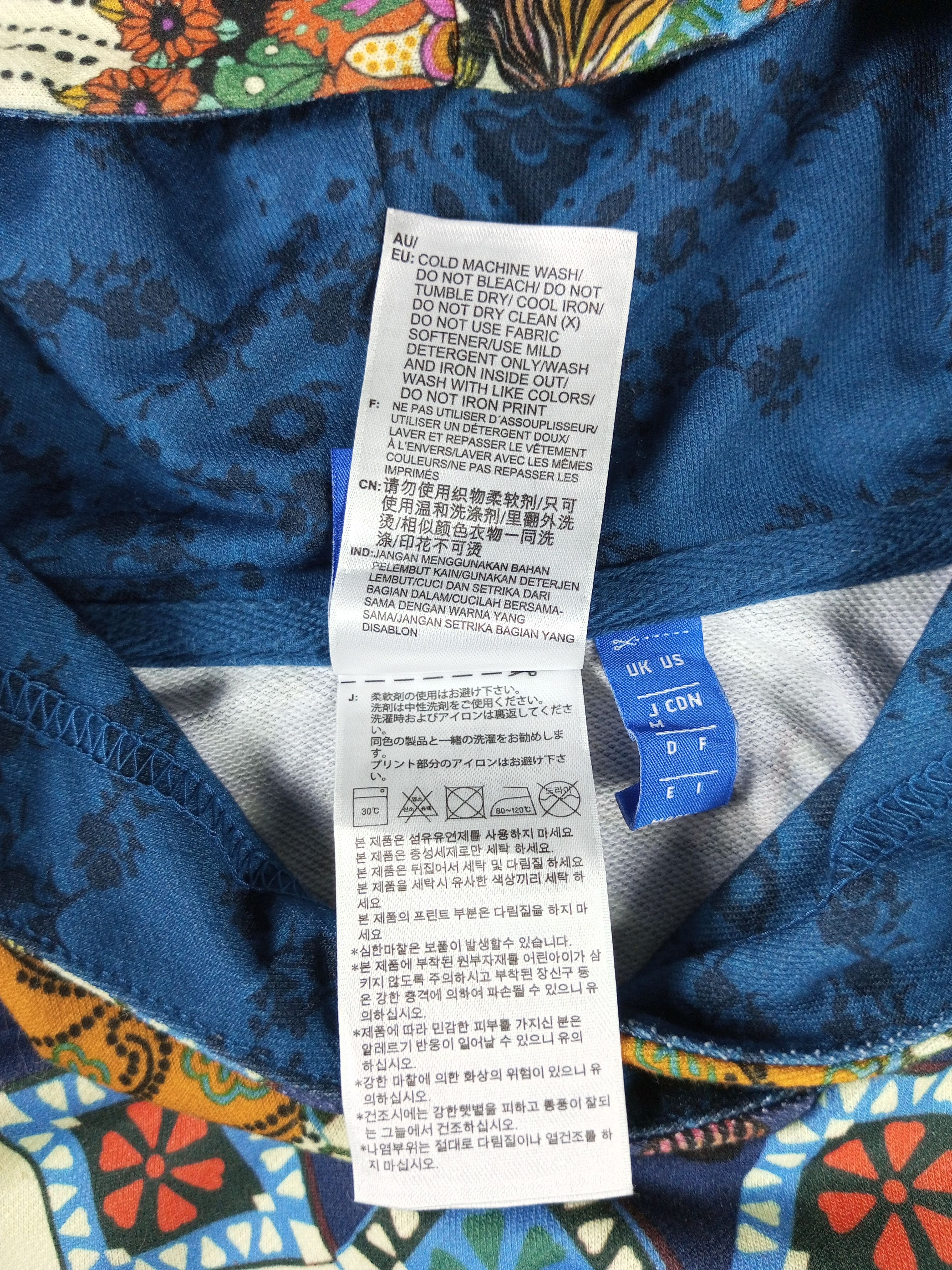 Adidas Unique Adidas Colourfull Etnic Crop Top Size M / US 6-8 / IT 42-44 - 7 Thumbnail