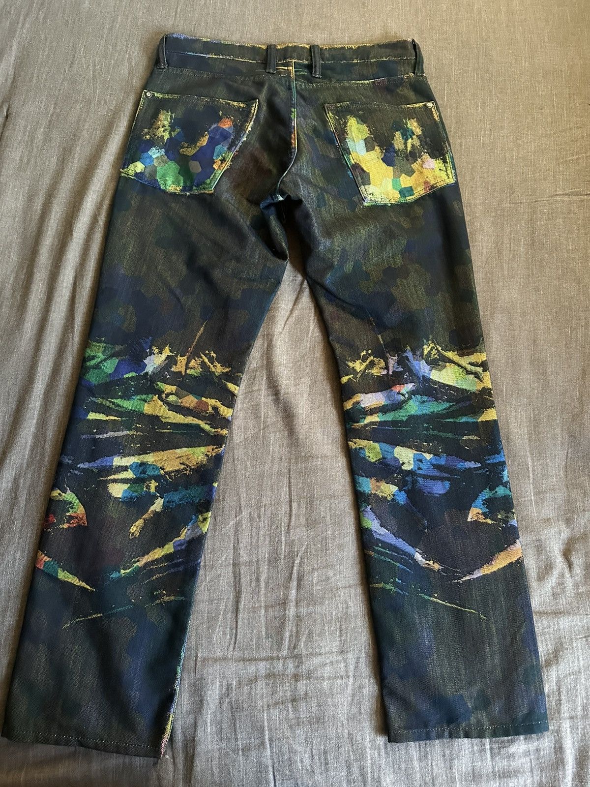 Issey Miyake Issey Miyake Men Digital Denim Size US 32 / EU 48 - 2 Thumbnail