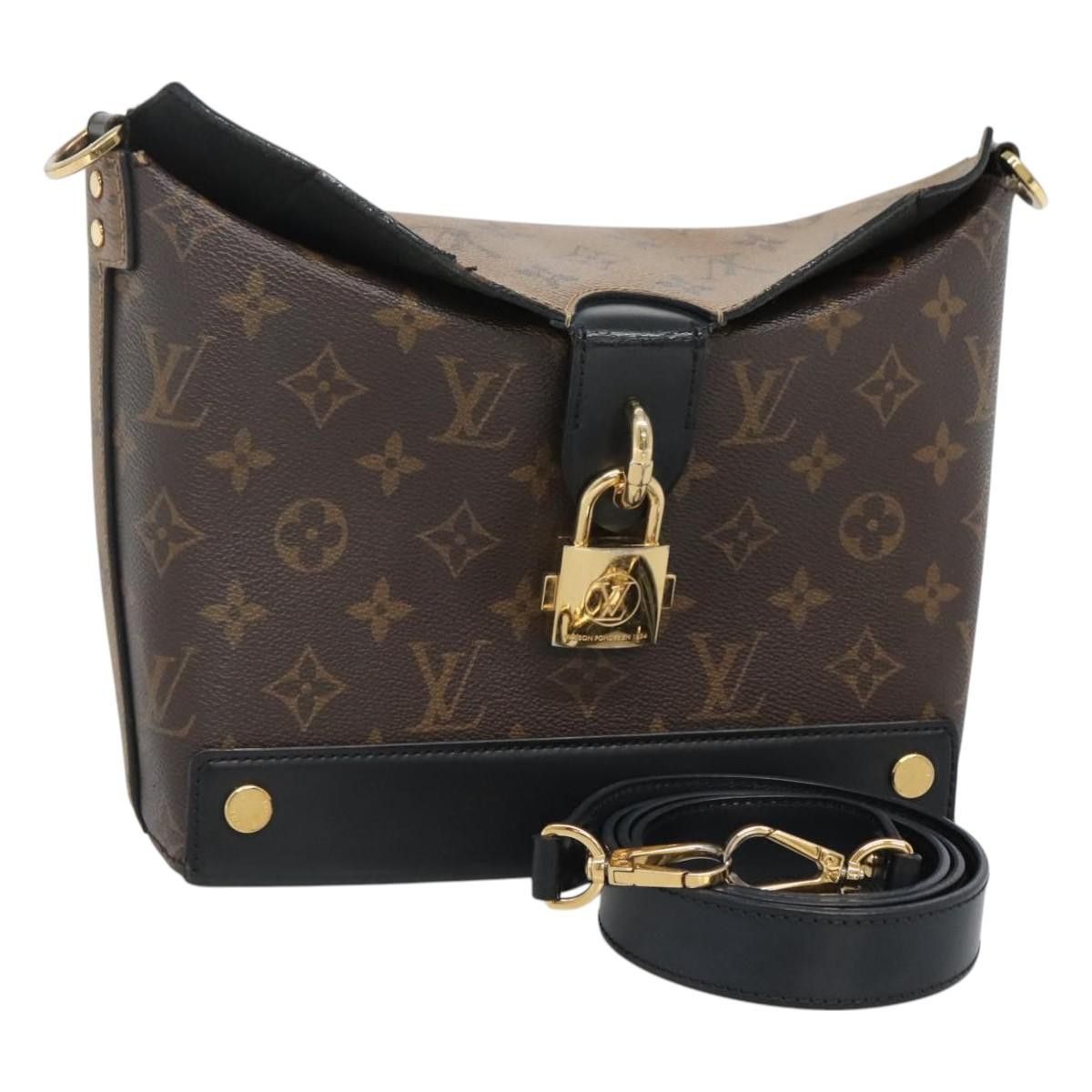 Louis Vuitton Monogram Reverse Bento Box Pm Shoulder Bag M43518 Lv Auth Ep8677, Women's