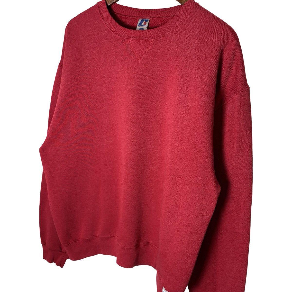 Russell Athletic Y2K Russell Athletic Faded Cherry Red Sweatshirt Men's L Size US L / EU 52-54 / 3 - 2 Thumbnail