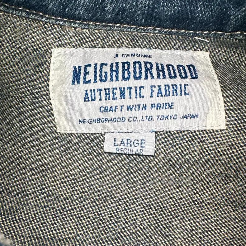 Neighborhood Neighborhood Denim Jacket Size US L / EU 52-54 / 3 - 2 Thumbnail
