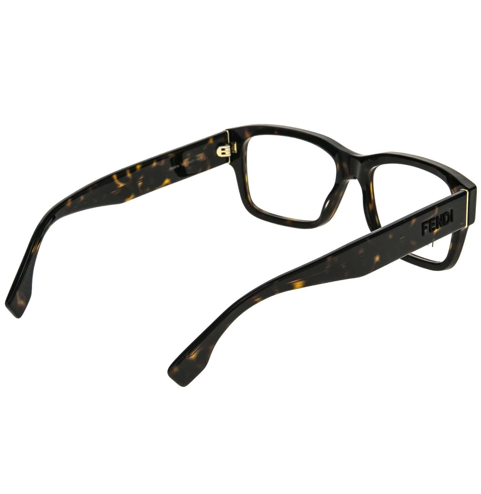 Fendi FENDI FE50079I 50079 SIGNATURE Brown Optical Frame 052 Size ONE SIZE - 10 Thumbnail