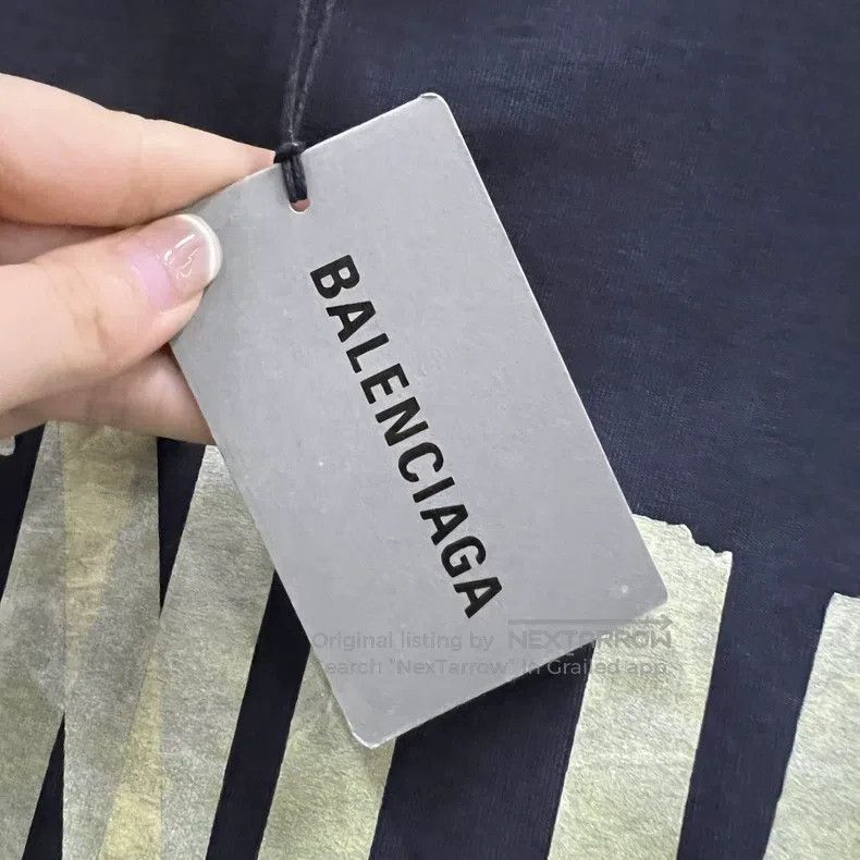 Balenciaga Balenciaga Patchwork Distressed Tape Logo Hoodie Size US M / EU 48-50 / 2 - 5 Thumbnail