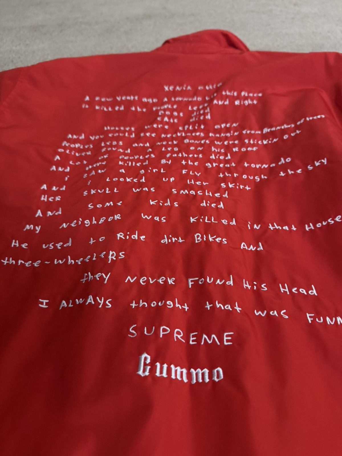 Supreme Supreme Gummo Windbreaker Size US XL / EU 56 / 4 - 6 Thumbnail