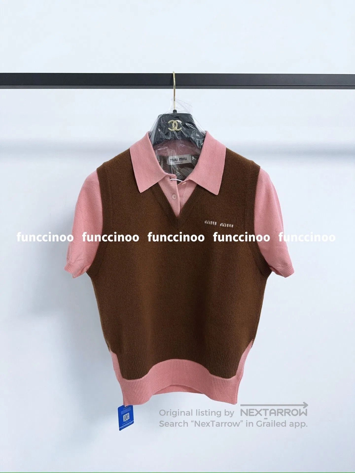 Miu Miu Miu Miu Brown Pink Color. Size S / US 4 / IT 40 - 1 Thumbnail