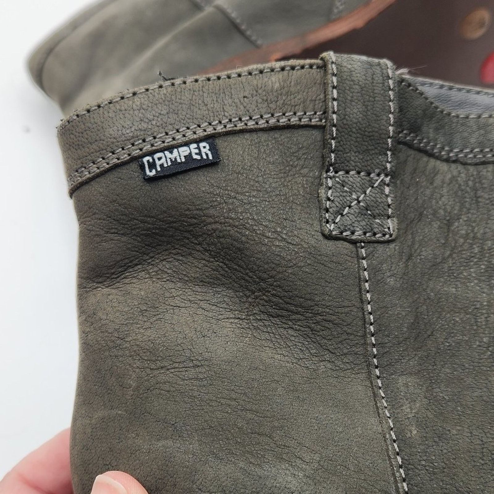 Camper Green Slip-on Ankle Boots by Camper Size US 8 / IT 38 - 5 Thumbnail