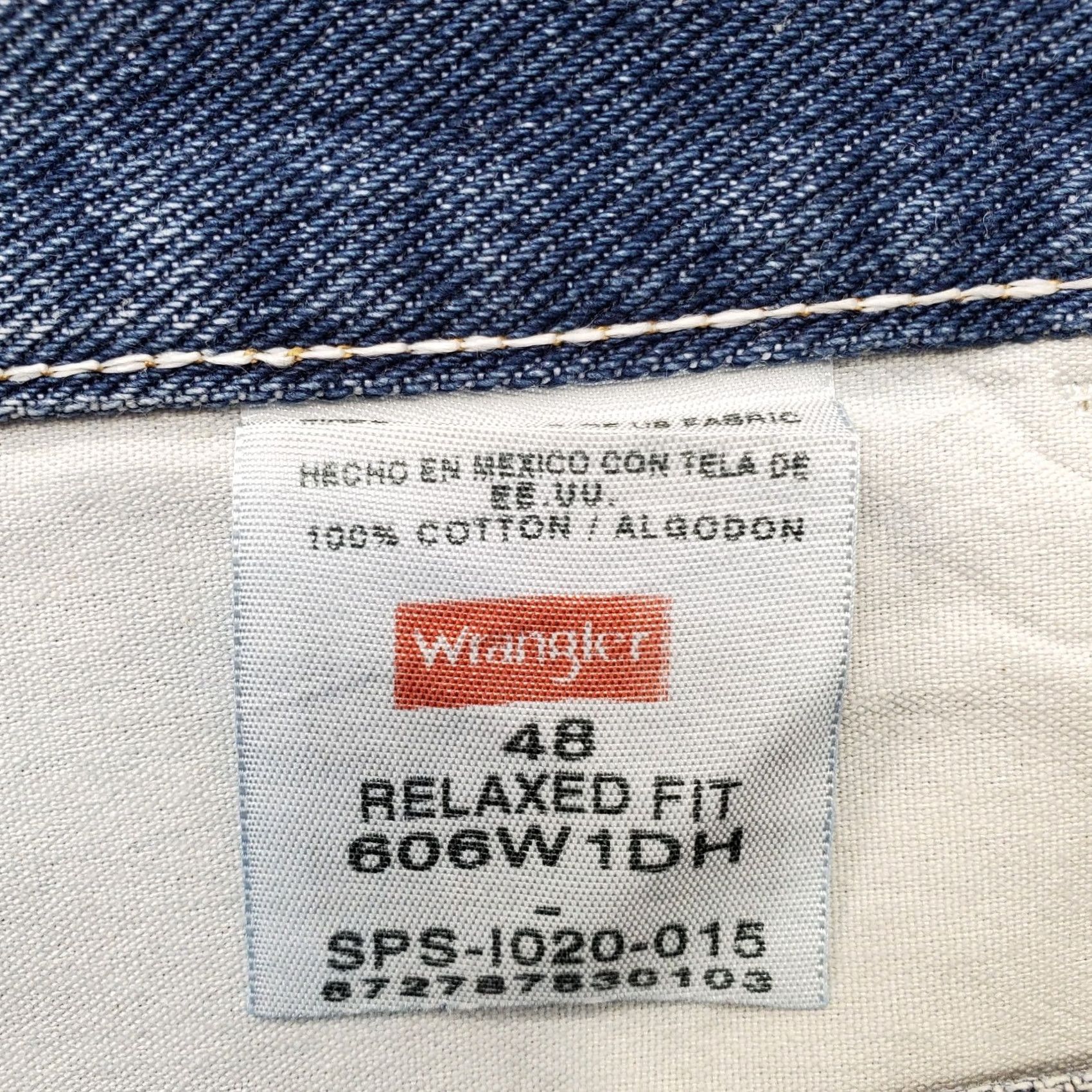 Wrangler Wrangler Mens Blue Denim Denim Bermuda Shorts 48 Carpenter Relaxed High Rise Flat Front 5-Pocket Size US 32 / EU 48 - 6 Thumbnail