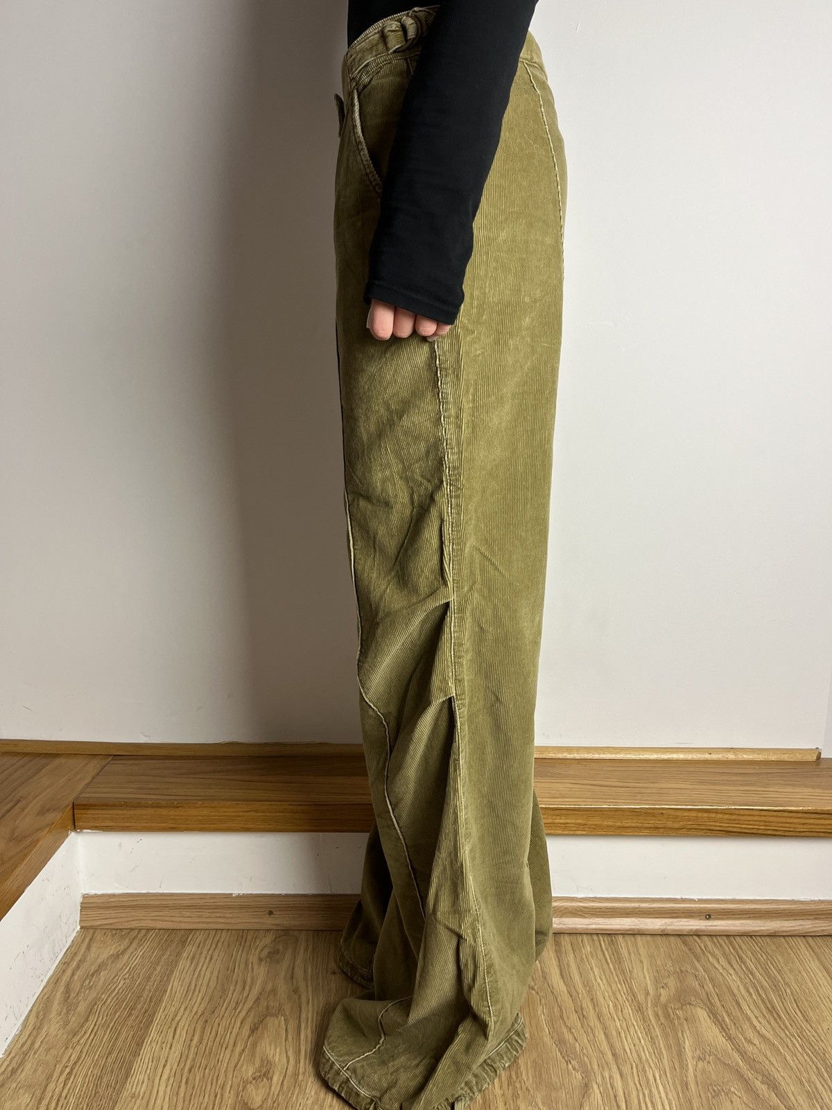 Miss Sixty Vintage Miss Sixty Women's Flared Pants Drawstrings Y2K Size 26" / US 2 / IT 38 - 4 Thumbnail