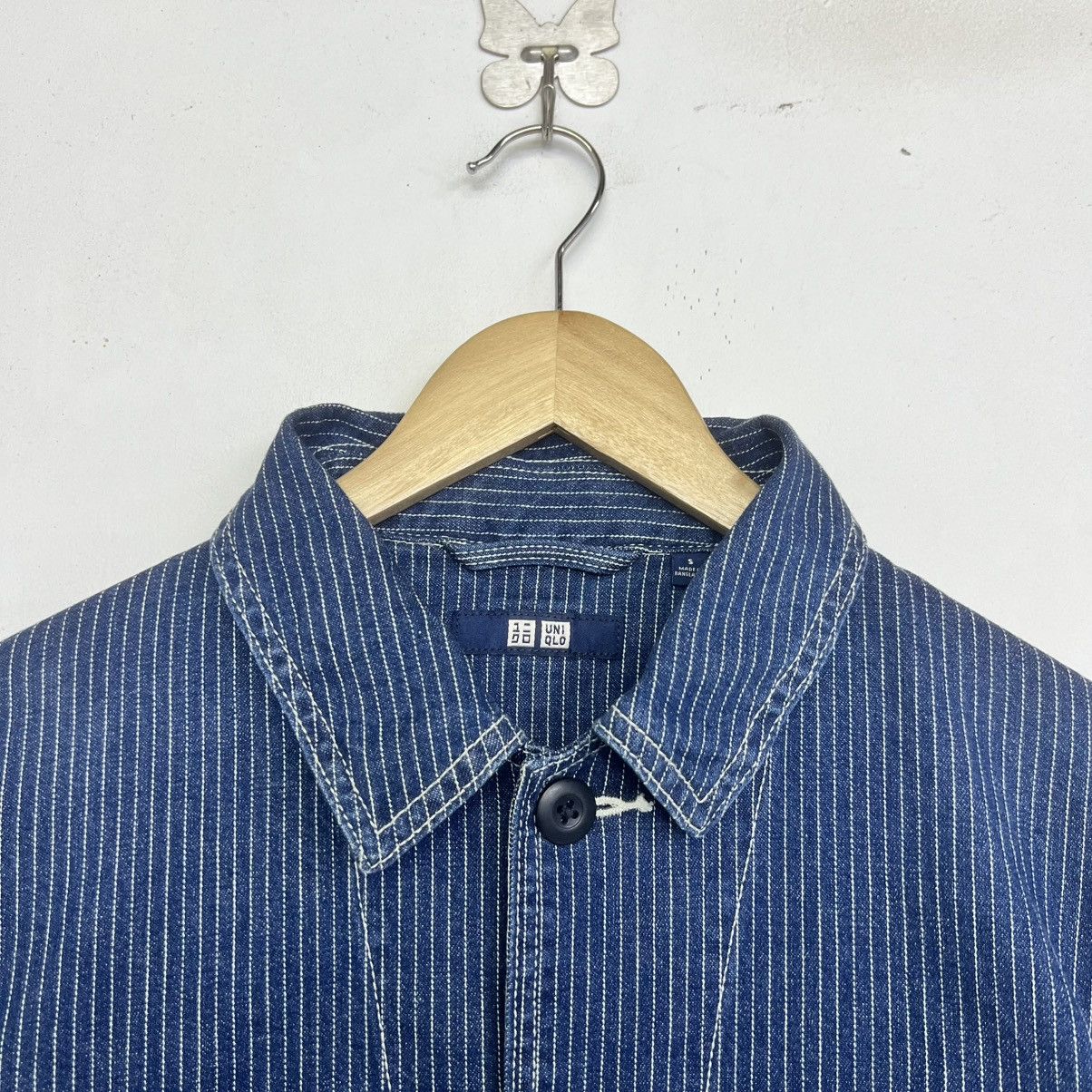 Uniqlo UNIQLO Wabash denim Hickory work chore jacket Size US S / EU 44-46 / 1 - 3 Thumbnail