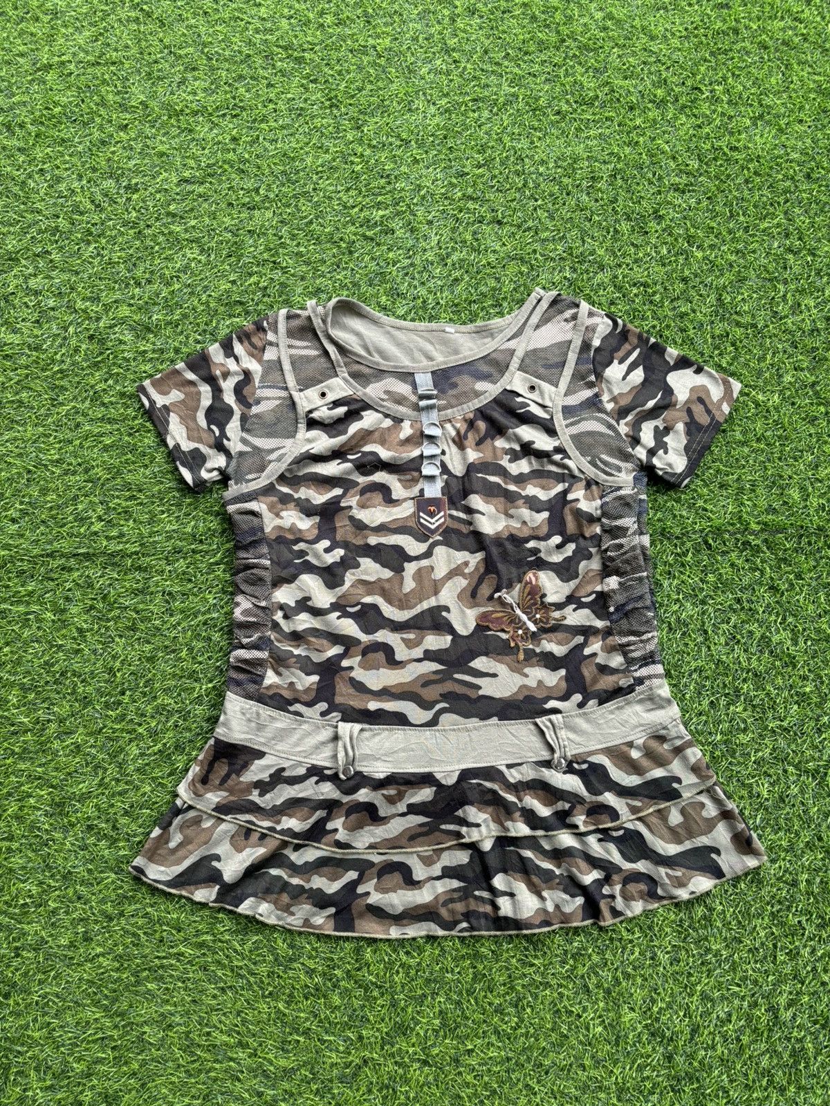 Hysteric Glamour Y2k Opium Camo Punk Style Women's Size L / US 10 / IT 46 - 1 Thumbnail