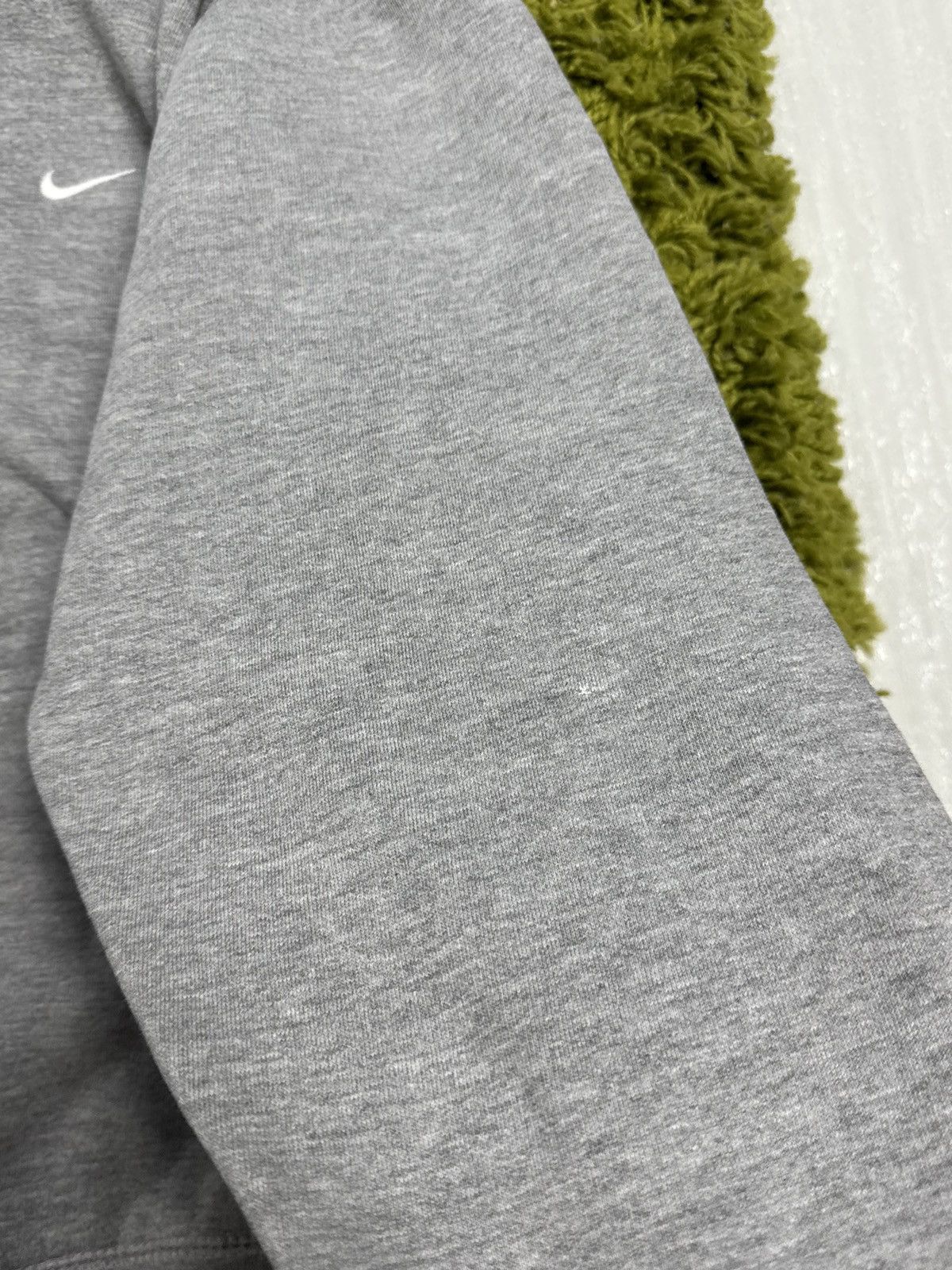 Vintage 90s Nike Vintage Zip Hoodie Grey Small Swoosh Embroidered Size US M / EU 48-50 / 2 - 3 Thumbnail