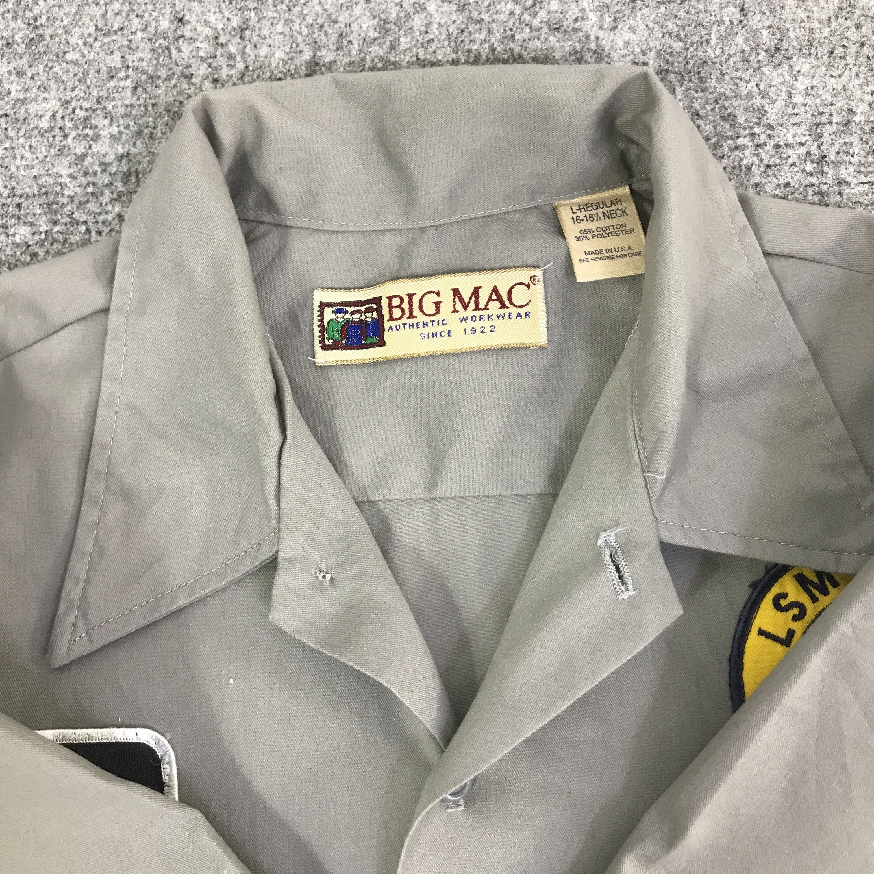 Big Mac VINTAGE BIG MAC BUTTON UP SHIRT K93B45 Size US XL / EU 56 / 4 - 6 Thumbnail