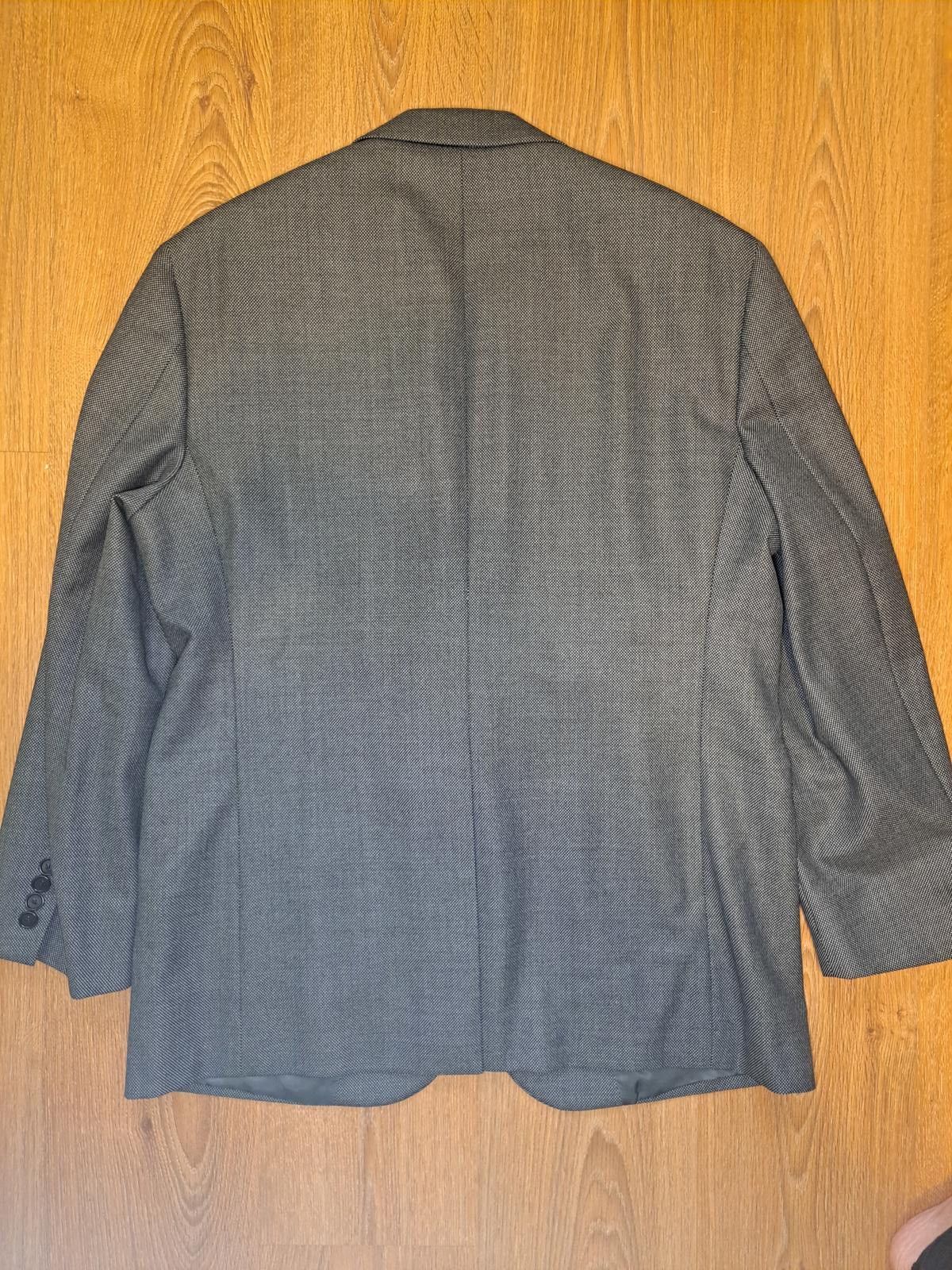 Brooks Brothers Brooks Brothers Sport Coat Mens 44R Gray Birdseye 100% Wool Size 44R - 12 Thumbnail