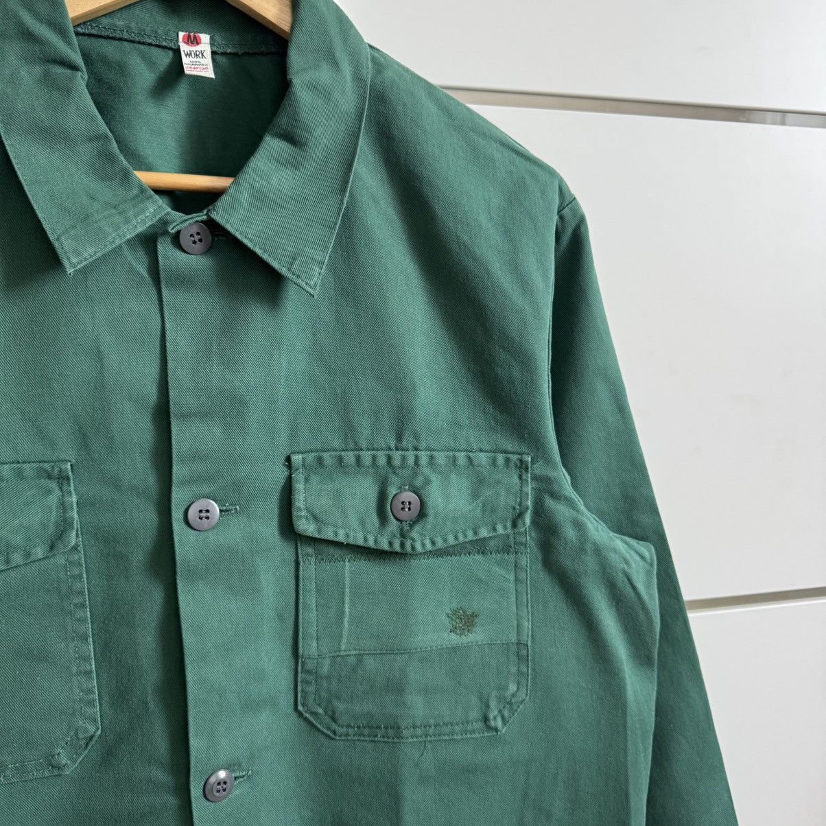 Le Laboureur French faded vintage utility works jacket Size US M / EU 48-50 / 2 - 4 Thumbnail