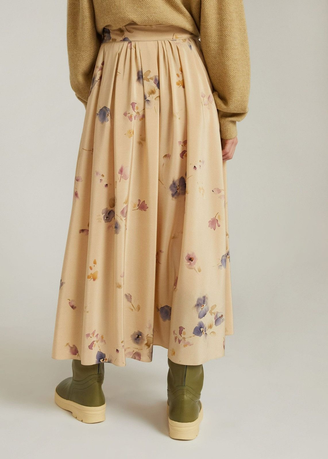 Loro Piana o1srvl11e0424 Skirt in Brown Size 30" / US 8 / IT 44 - 8 Thumbnail