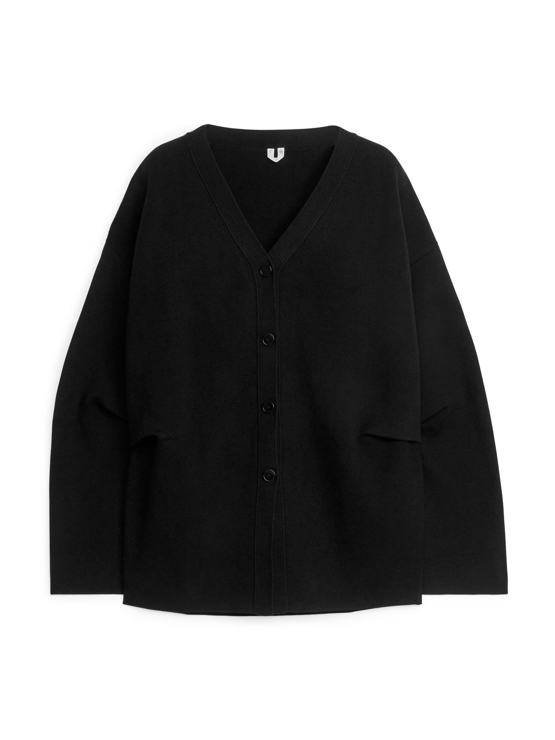 Arket Arket PLEAT-DETAIL CARDIGAN Cardigan Size S / US 4 / IT 40 - 1 Thumbnail