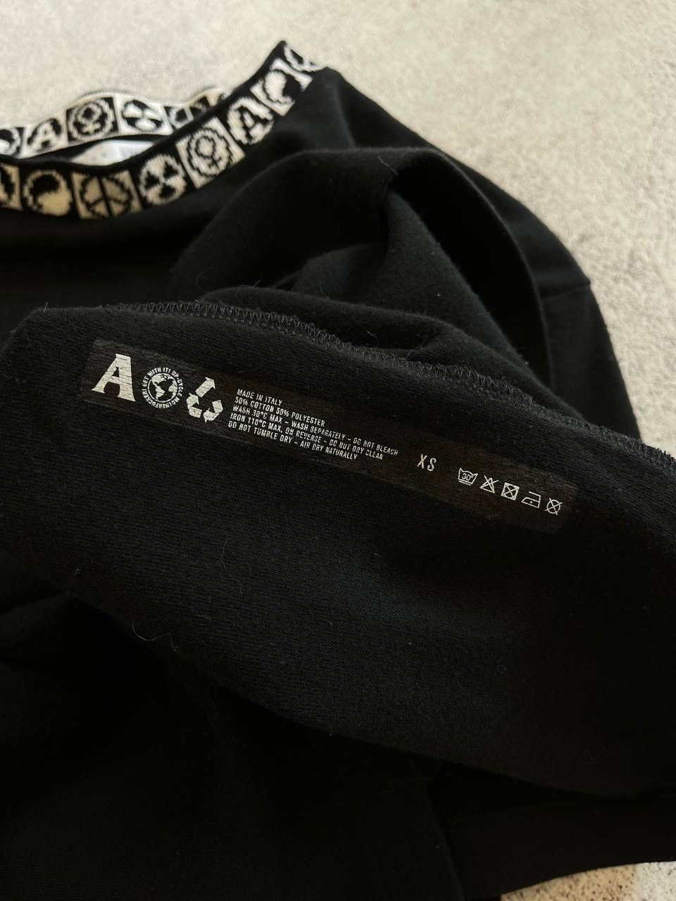 1017 ALYX 9SM × Alyx Alyx Visual Women’s Black Shirt Made Italy Big Logo Size XS Size XS / US 0-2 / IT 36-38 - 8 Thumbnail