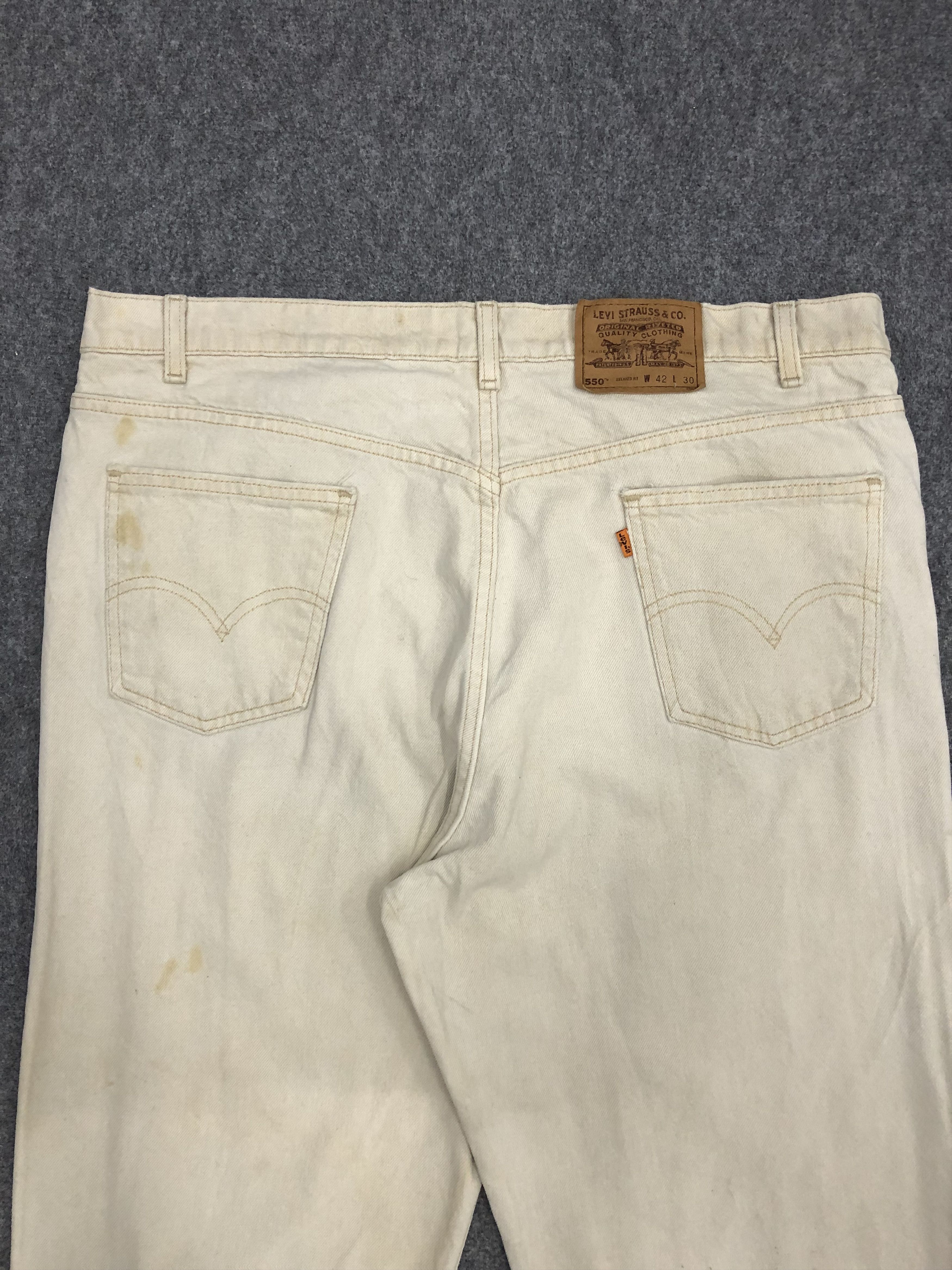 Levi's Vintage Levis 550 Light Jeans DP1076 Size US 40 / EU 56 - 4 Thumbnail