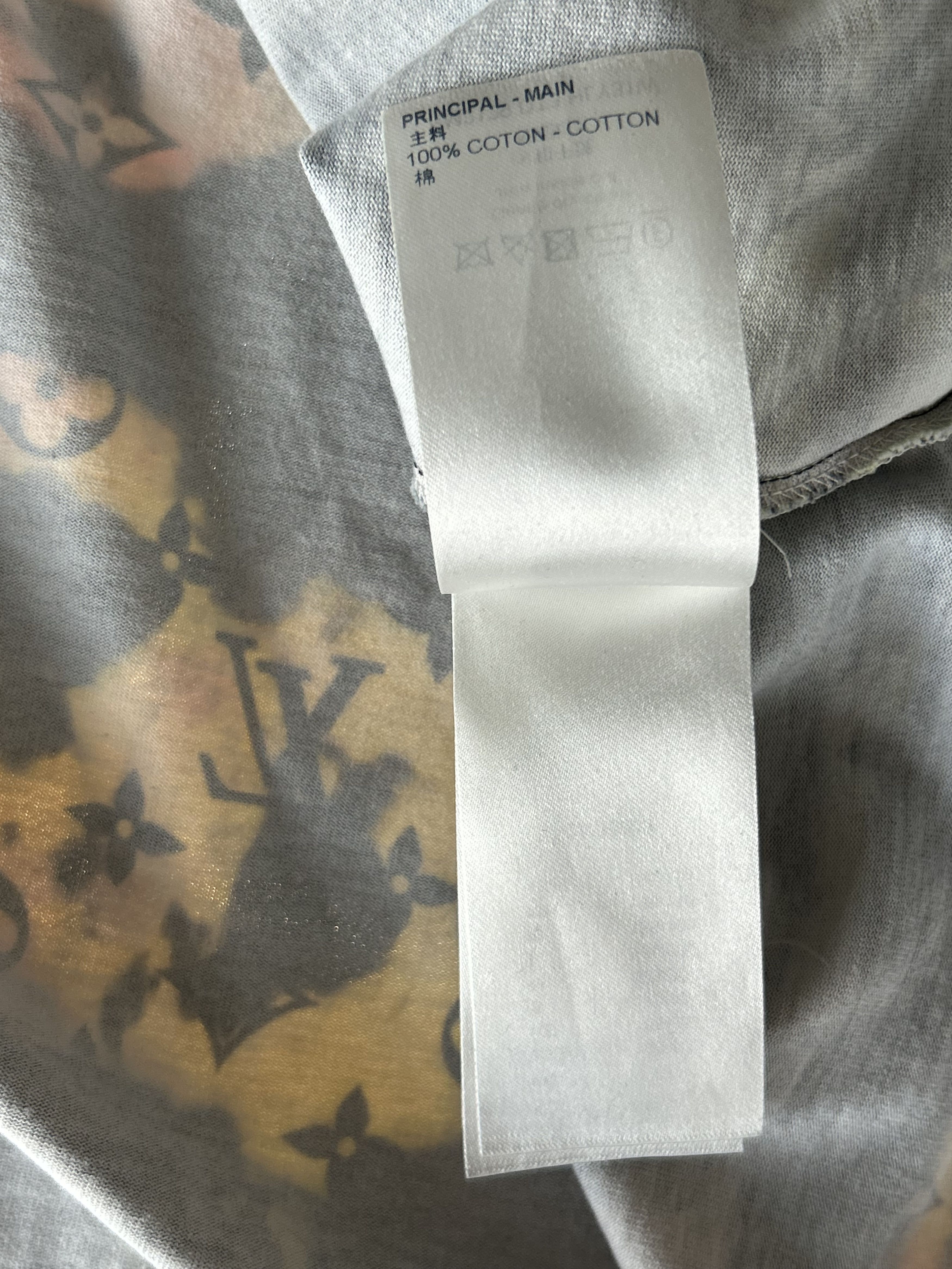 Louis Vuitton Louis Vuitton Navy Tie-Dye Camo Monogram T-Shirt Size US XL / EU 56 / 4 - 5 Thumbnail