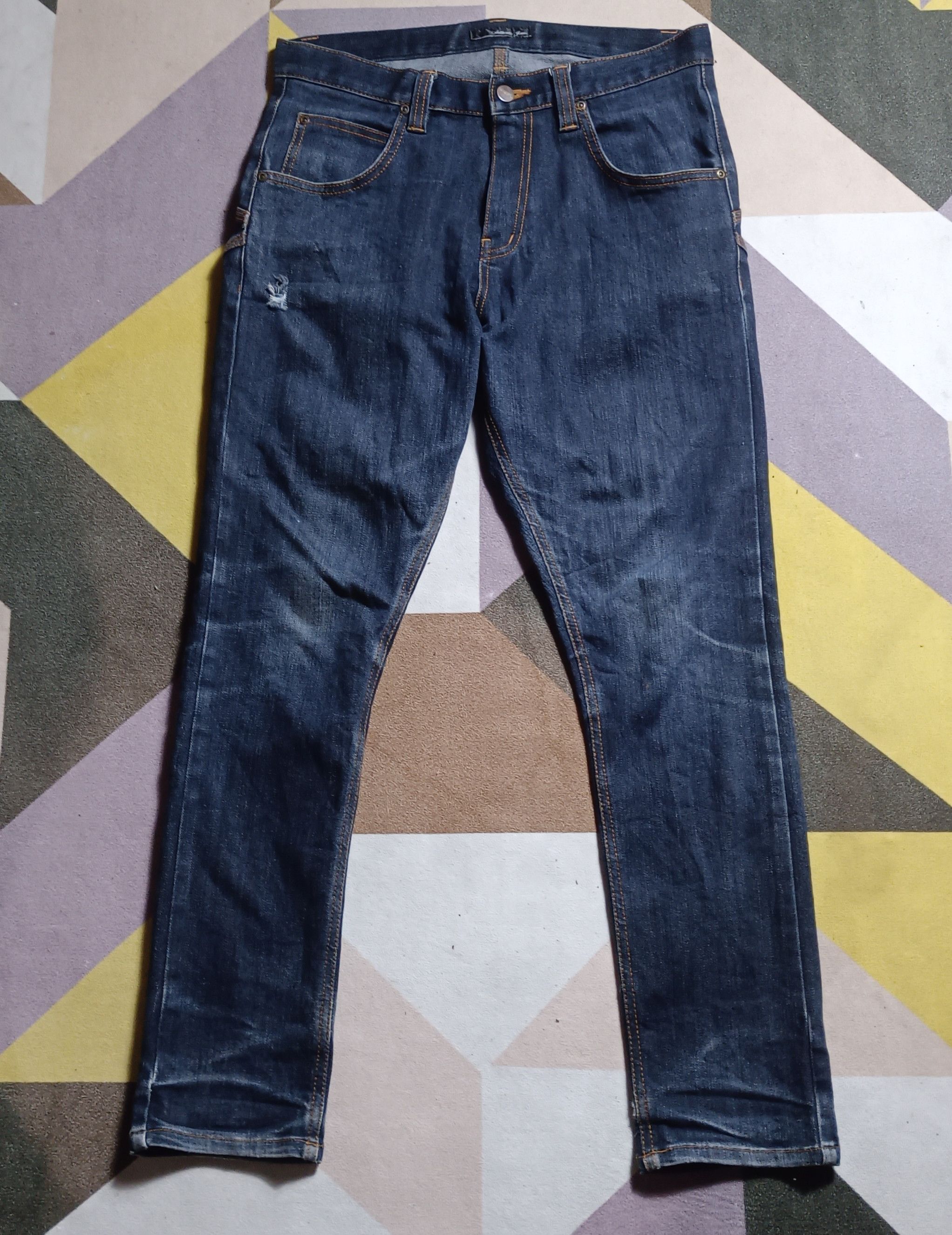 Japanese Brand Authentic Jean Dictator Transistor Travis Scott Style Size US 31 - 5 Thumbnail
