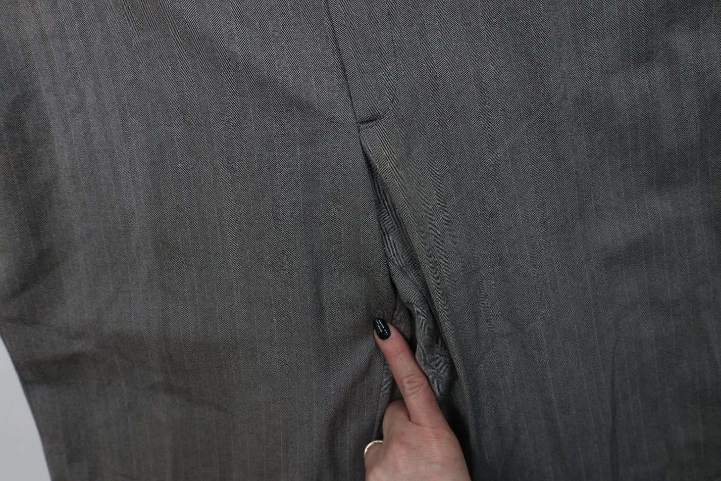 Vintage Vintage 70s Streetwear Herringbone Wide Leg Chino Pants USA Size US 34 / EU 50 - 6 Thumbnail
