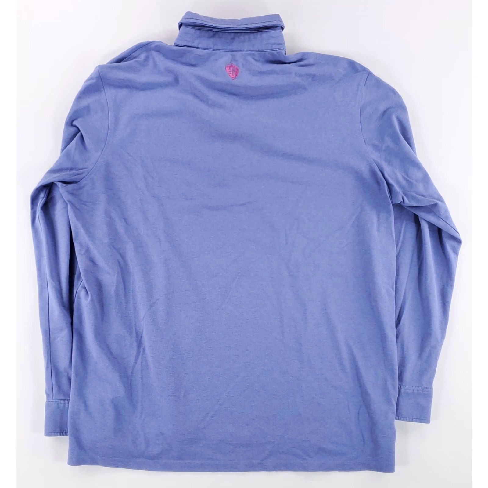 Vintage Greyson Polo Shirt Long Sleeve XL Mens Purple Performance Golf IXL? Size US XL / EU 56 / 4 - 6 Thumbnail
