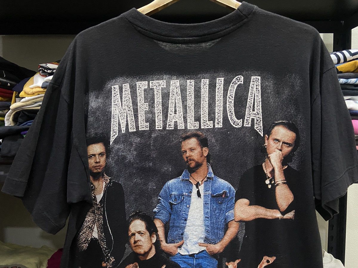 Band Tees × Vintage Vintage 90s METALLICA Bootleg Load Tour TShirt Size US L / EU 52-54 / 3 - 9 Thumbnail