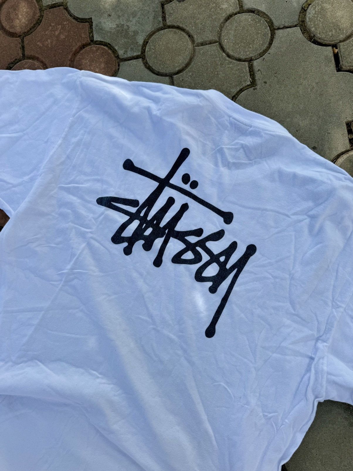 Stussy Vintage Stussy Dice Logo Tee Shirt Size US L / EU 52-54 / 3 - 2 Thumbnail