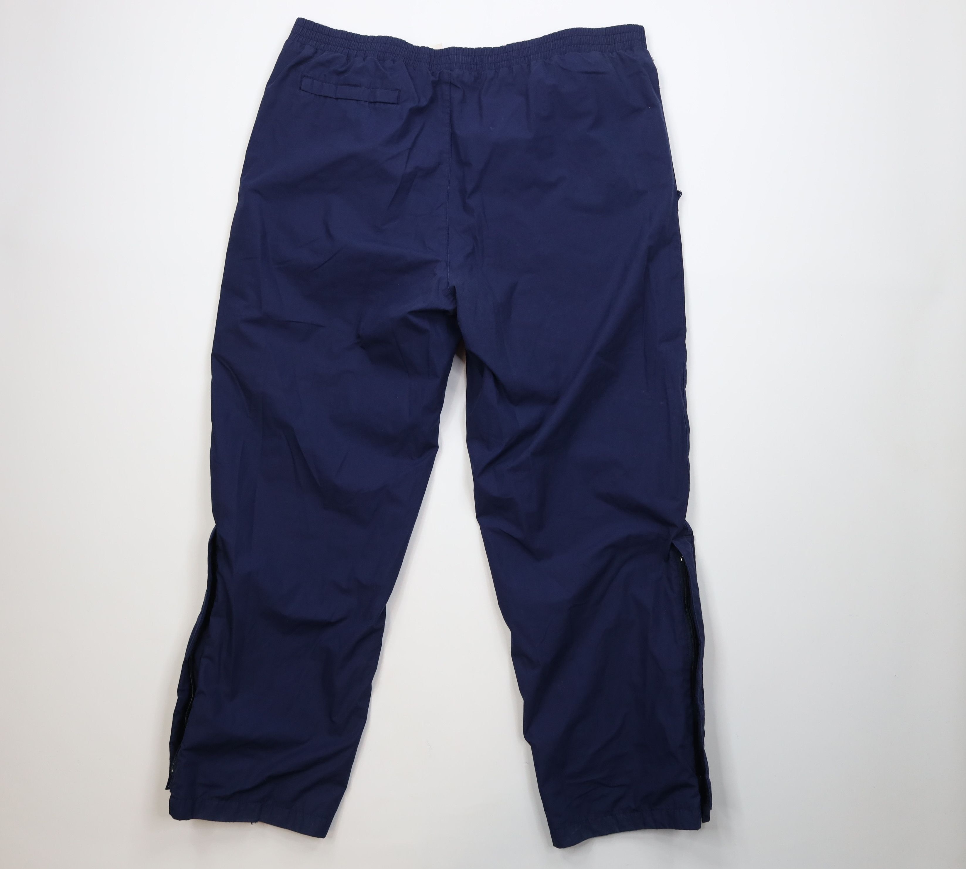 Vintage Vintage 90s Streetwear Waterproof Rain Pants Navy Blue Size US 40 / EU 56 - 13 Thumbnail