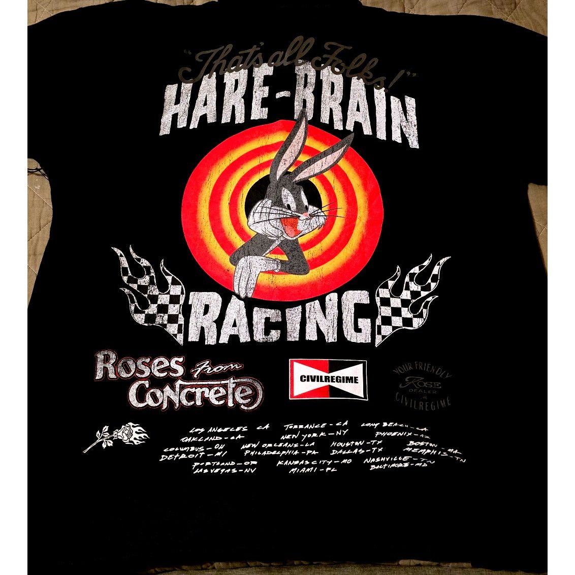 Civil Regime Civil Regime Bugs Racing American Large Size US L / EU 52-54 / 3 - 2 Thumbnail