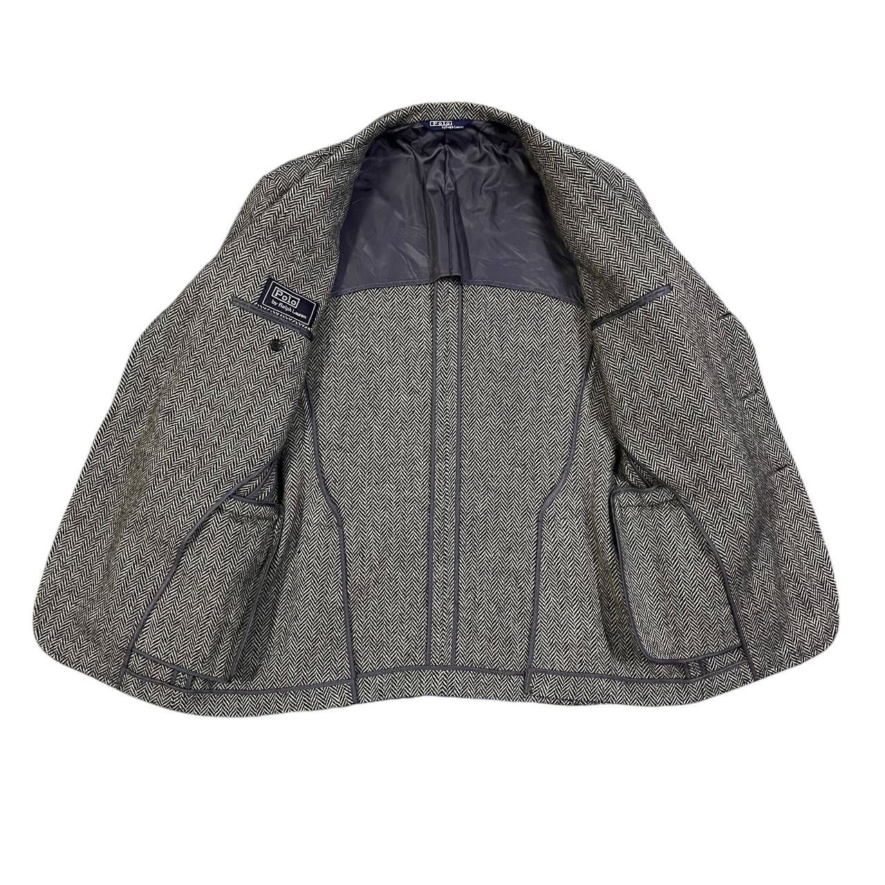 Polo Ralph Lauren Vintage Polo Ralph Lauren Wool Tweed Coat Blazer Size US L / EU 52-54 / 3 - 8 Thumbnail