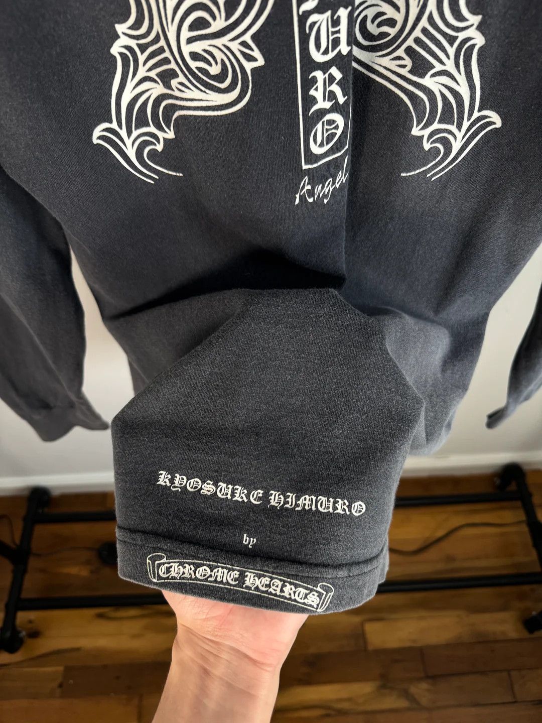 Chrome Hearts 🚭 RARE 🚭 VINTAGE "HIGHER THAN HEAVEN" KYOSUKE HIMURO SHIRT Size US M / EU 48-50 / 2 - 6 Thumbnail