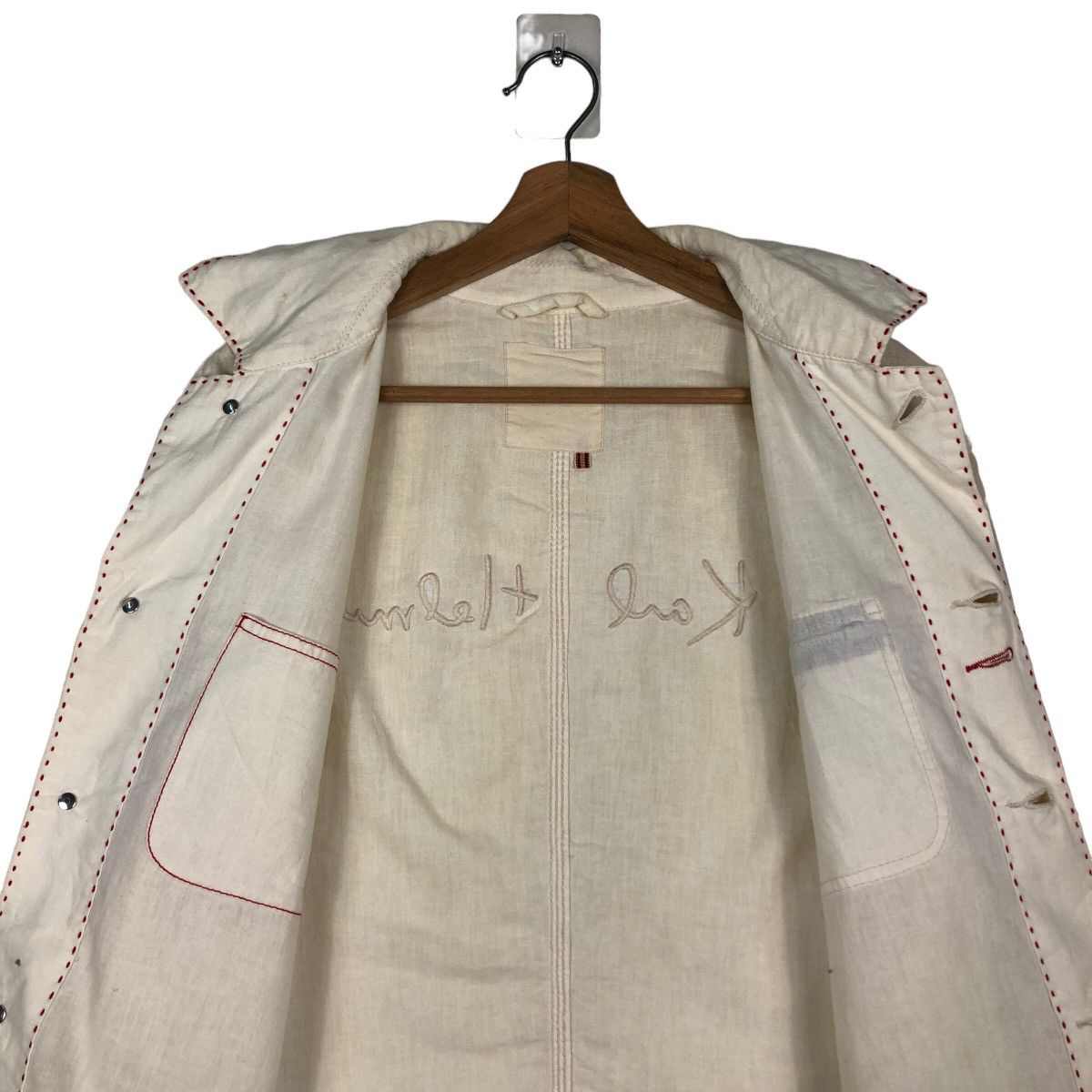 Japanese Brand 🔥Vintage Karl Helmut Japan Double Pocket Chore Jacket Size US L / EU 52-54 / 3 - 14 Thumbnail