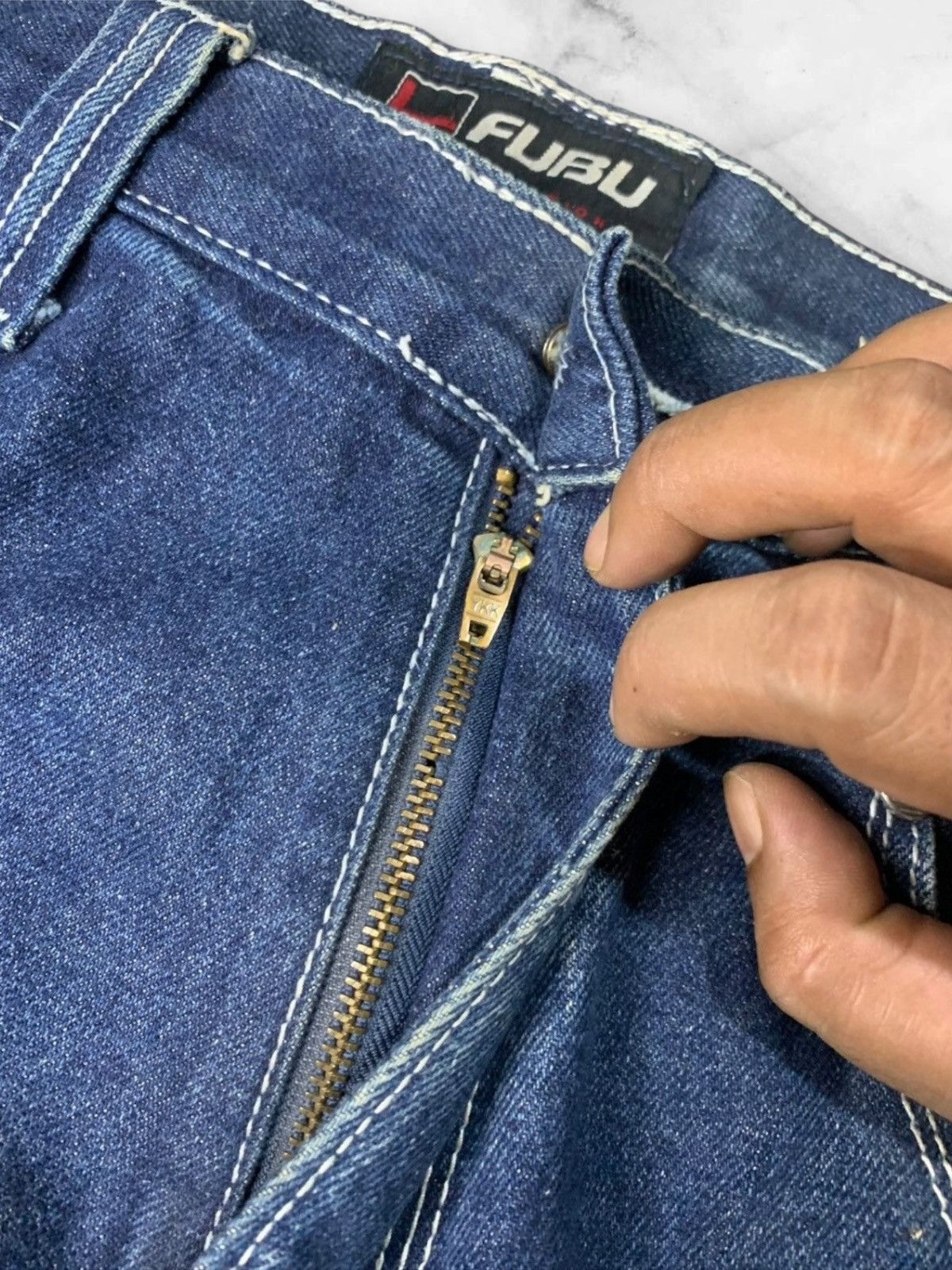 Fubu Vintage FUBU hip hop style baggy carpenter jeans Size US 32 / EU 48 - 2 Thumbnail