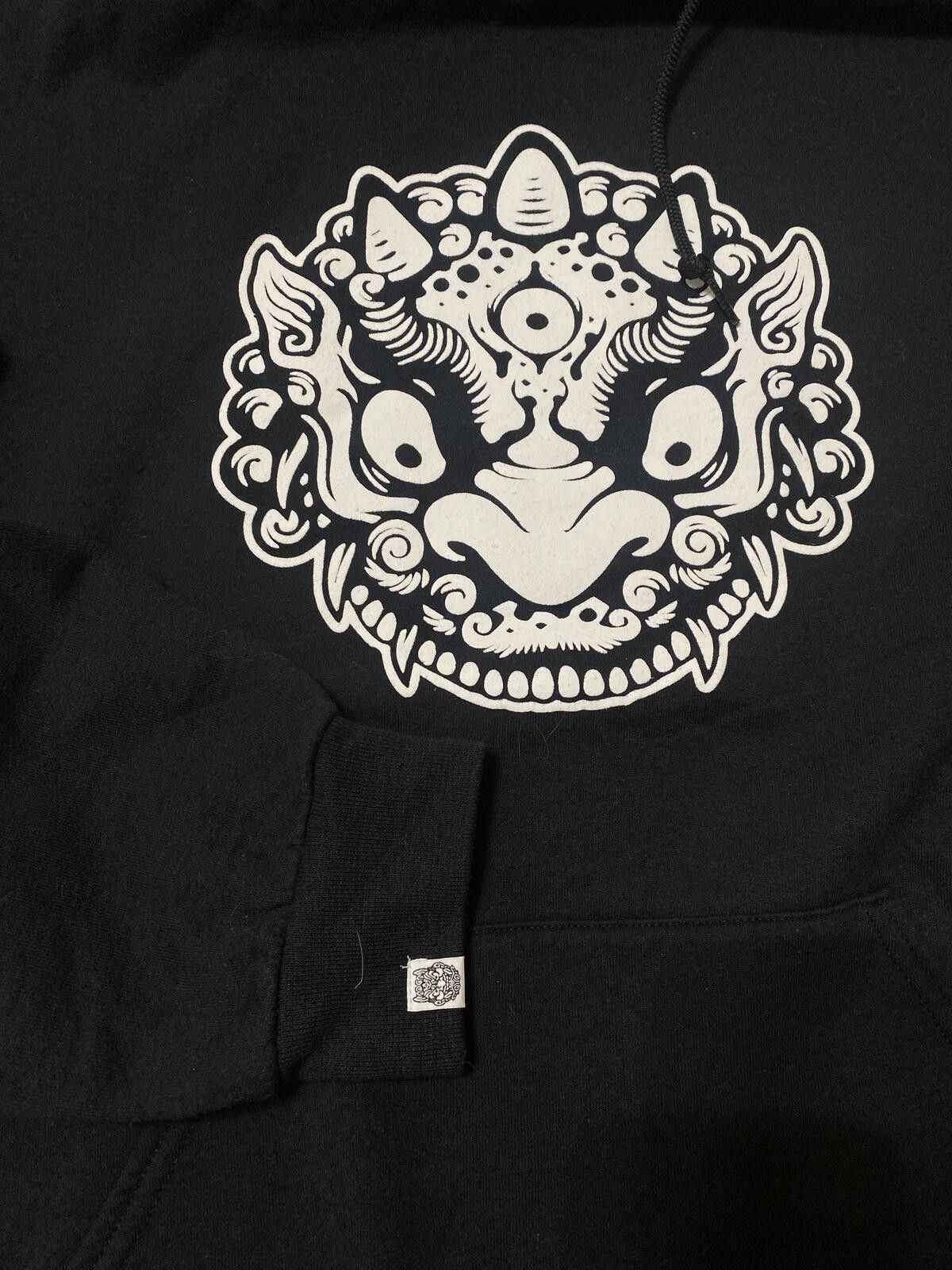 Other Black Oni Seed Co. Hoodie with Graphic Print Extra Large Size US XL / EU 56 / 4 - 2 Thumbnail