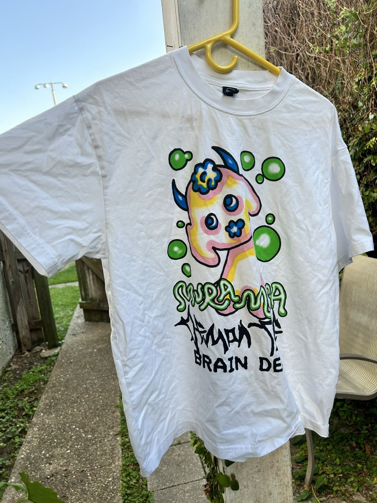 Brain Dead Brain Dead Mura Masa Tokyo White T-shirt Size US M / EU 48-50 / 2 - 2 Thumbnail