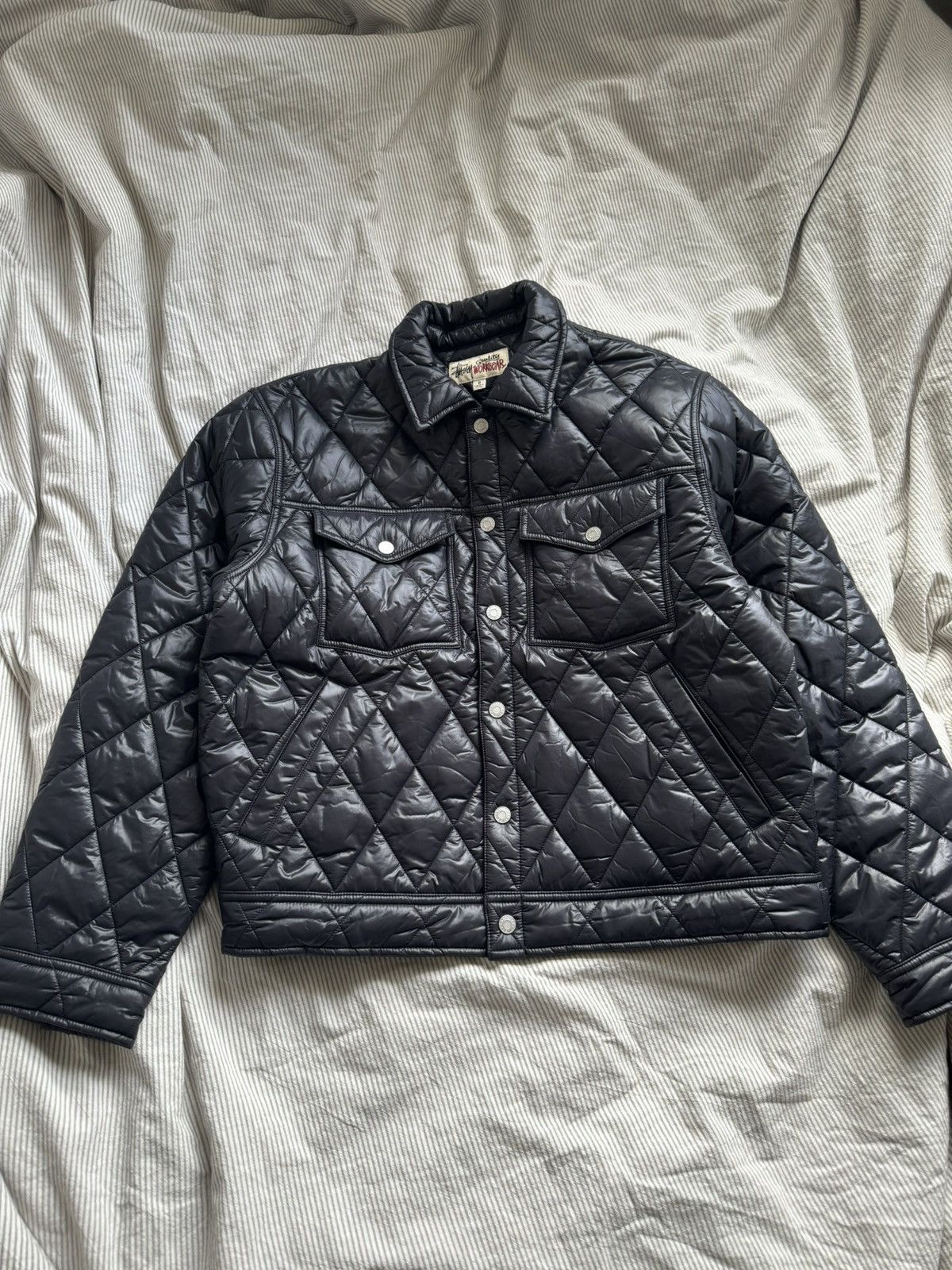 Stussy Quilted nylon ranch jacket | Grailed