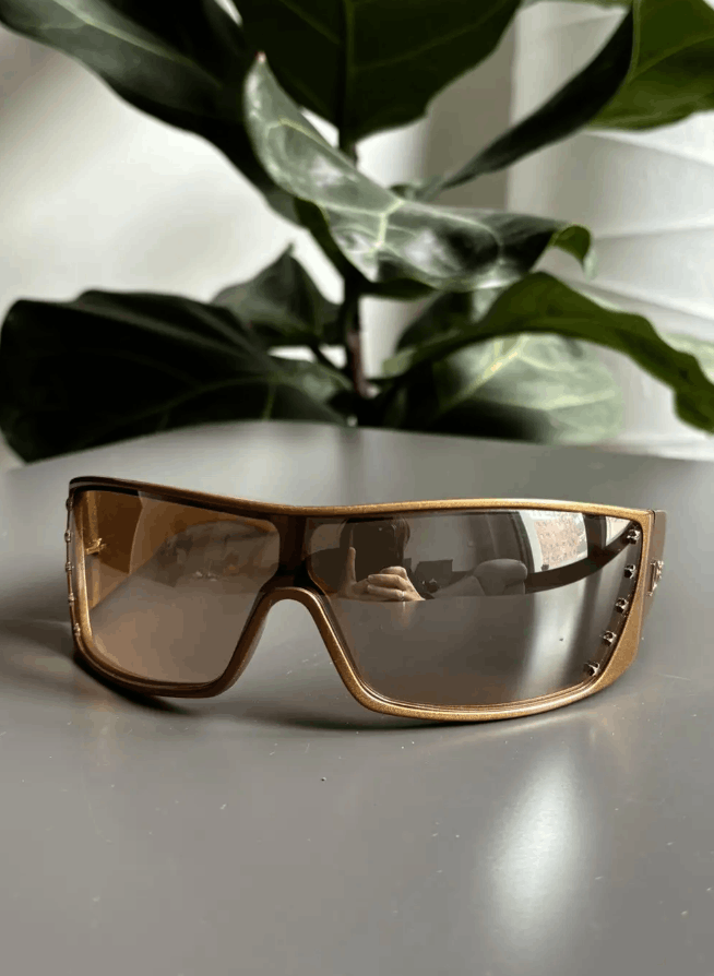 Dior DIOR Sunglasses Stelle/N Wrap Shield Mask Ski Galliano Size ONE SIZE - 2 Thumbnail