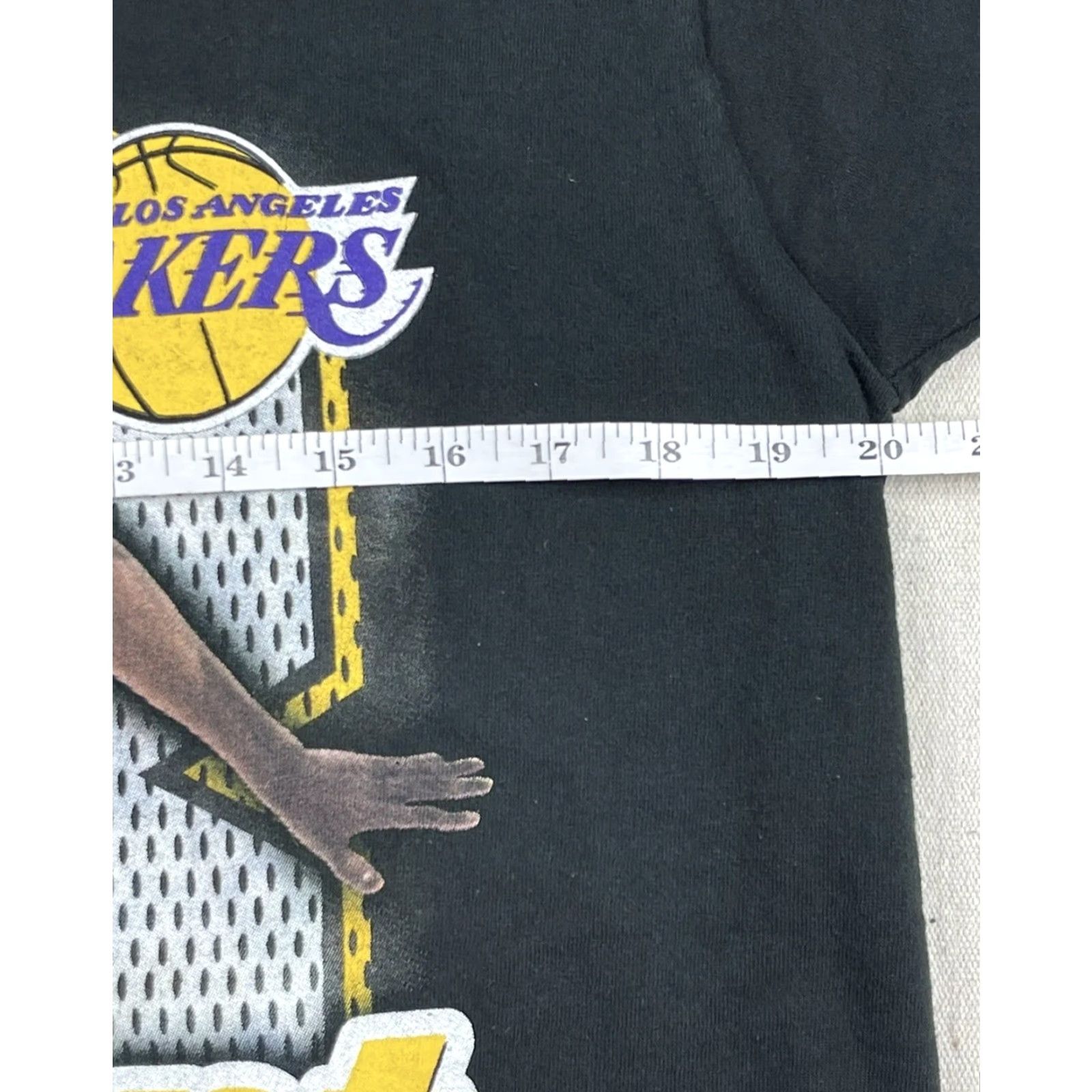 Fruit Of The Loom VINTAGE Fruit of the Loom Kobe Bryant T-Shirt LA Lakers #8 Rookie Black Short Sleeve Men's M Sports Tee Size US M / EU 48-50 / 2 - 5 Thumbnail