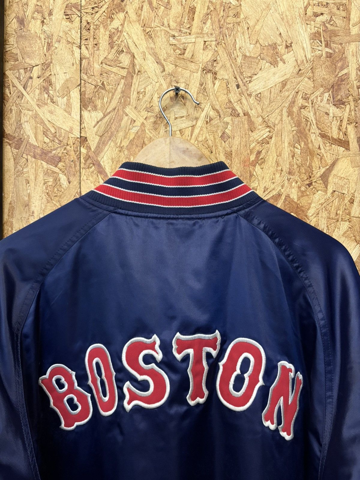 Nike Vintage Nike MLB Boston Varsity Jacket 🔥 Size US XL / EU 56 / 4 - 9 Thumbnail