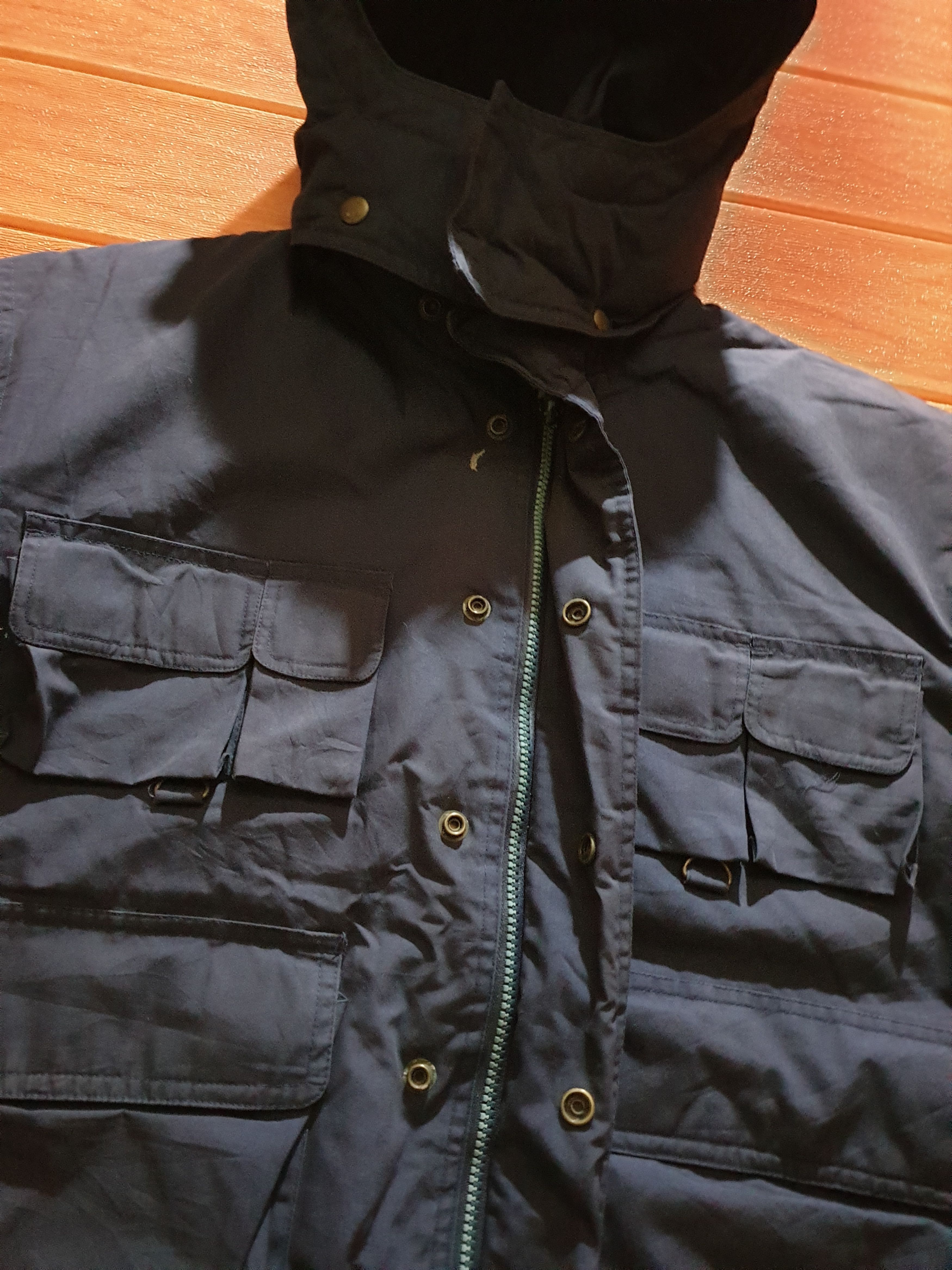 Japanese Brand 💥StreaM design multipocket streetwear blue jacket Size US L / EU 52-54 / 3 - 9 Thumbnail