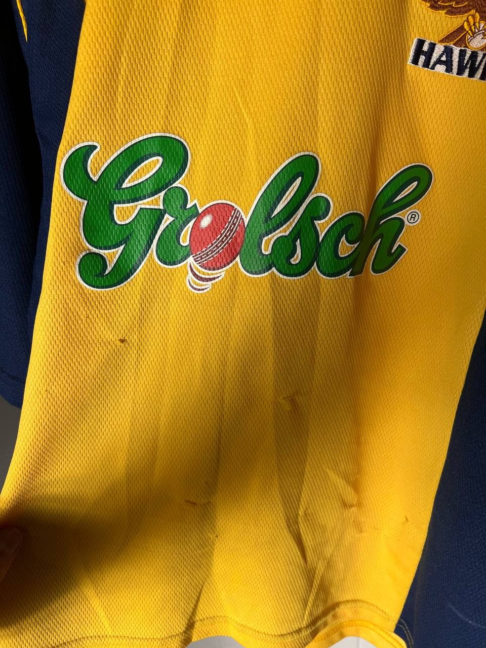 Vintage VERY RARE HAMPSHIRE HAWKS RETRO RUGBY JERSEY FOOTBALL 90s Size US L / EU 52-54 / 3 - 3 Thumbnail
